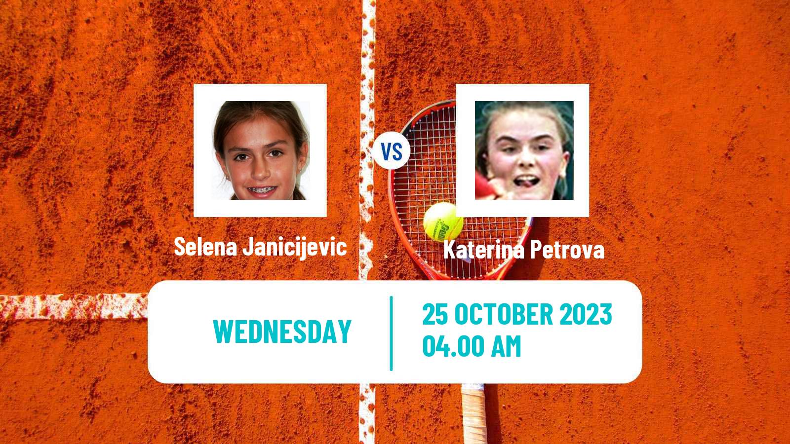 Tennis ITF W25 Heraklion Women Selena Janicijevic - Katerina Petrova