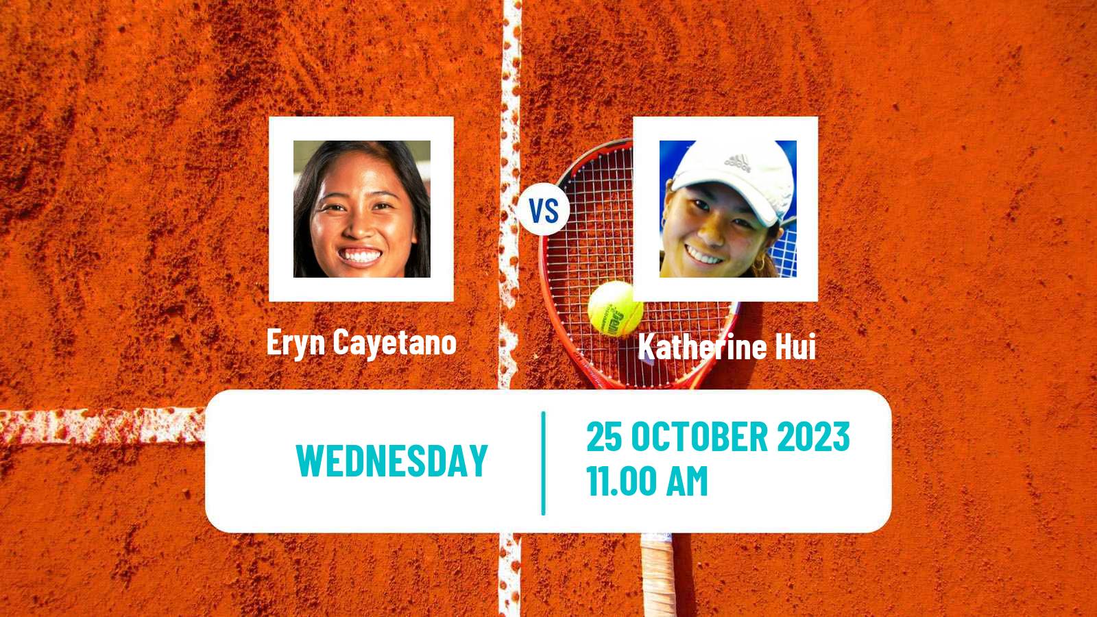 Tennis ITF W80 Tyler Tx Women Eryn Cayetano - Katherine Hui