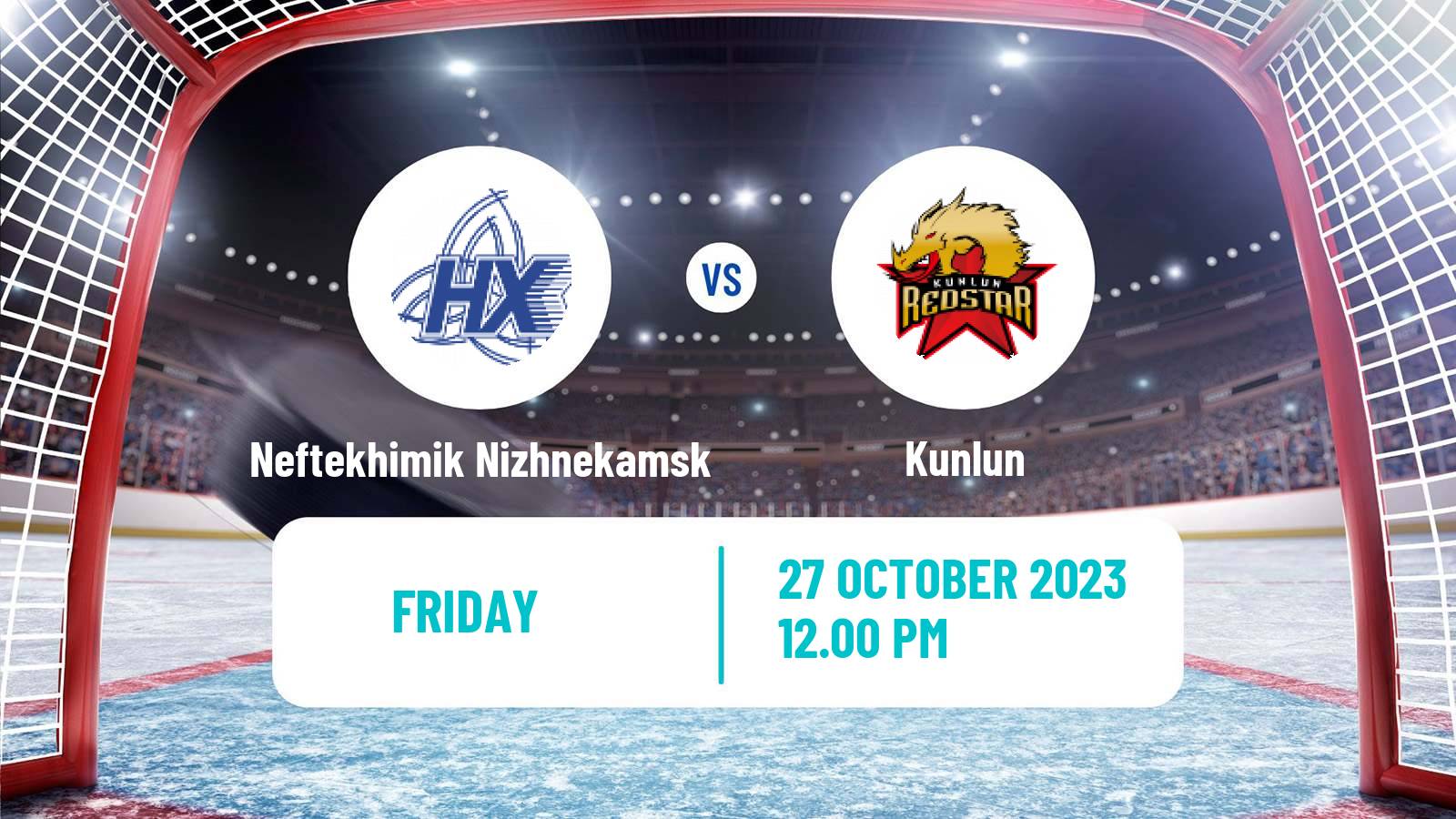 Hockey KHL Neftekhimik Nizhnekamsk - Kunlun
