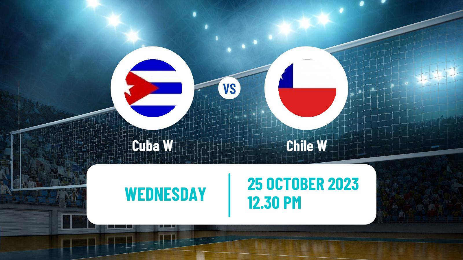 Volleyball Pan American Games Volleyball Women Cuba W - Chile W