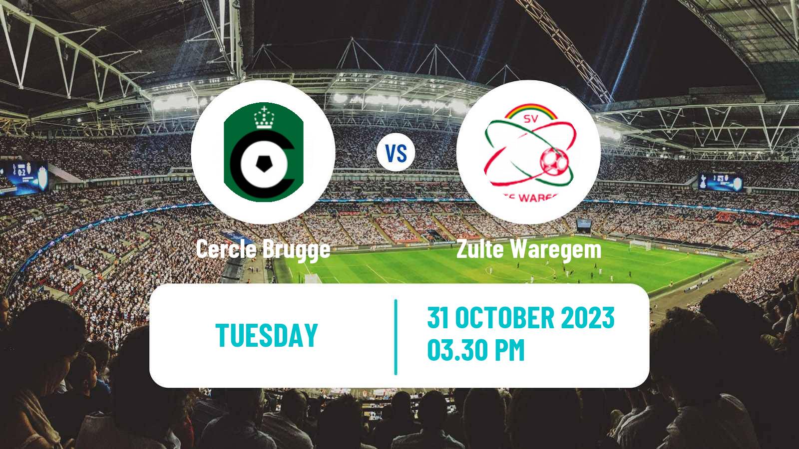 Soccer Belgian Cup Cercle Brugge - Zulte Waregem