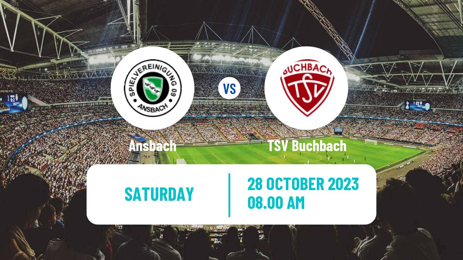 Soccer German Regionalliga Bayern Ansbach - Buchbach