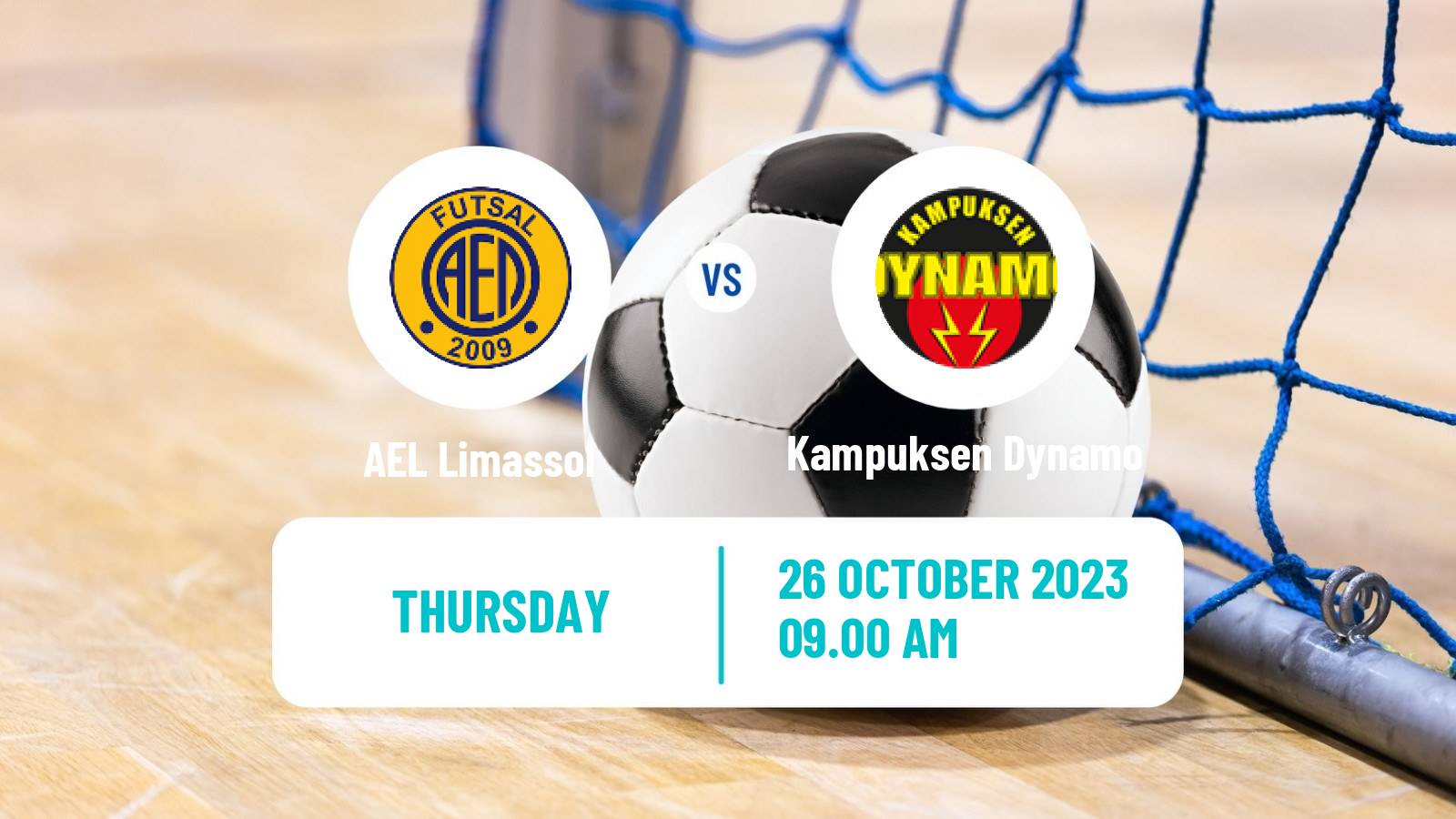 Futsal UEFA Futsal Champions League AEL Limassol - Kampuksen Dynamo