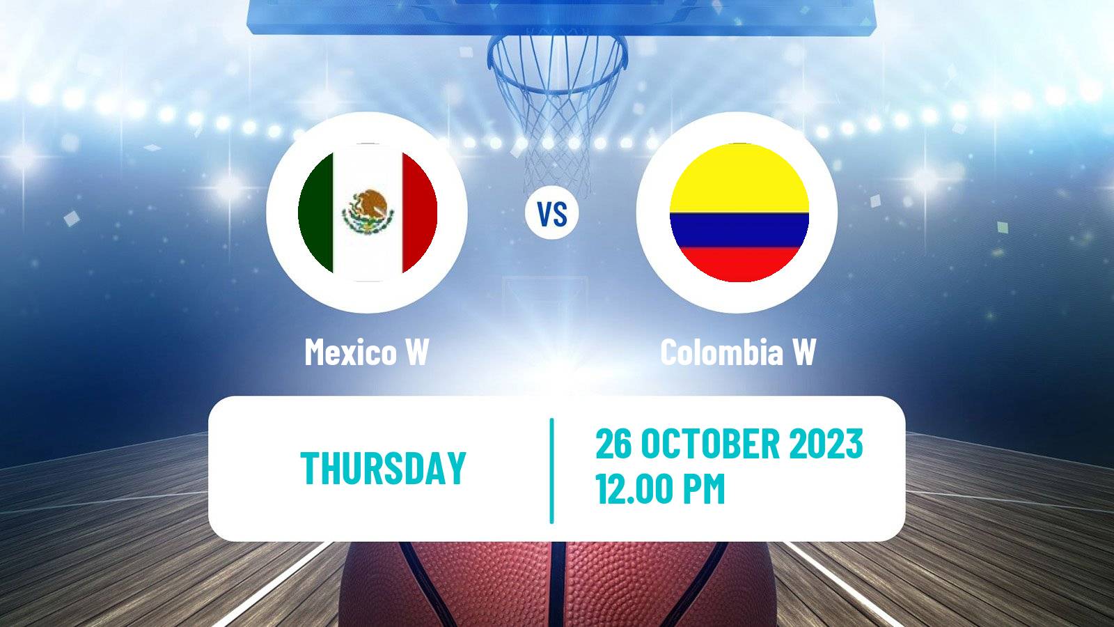Basketball Pan American Games Basketball Women Mexico W - Colombia W