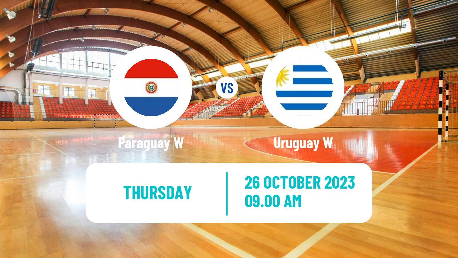 Handball Pan American Games Handball Women Paraguay W - Uruguay W