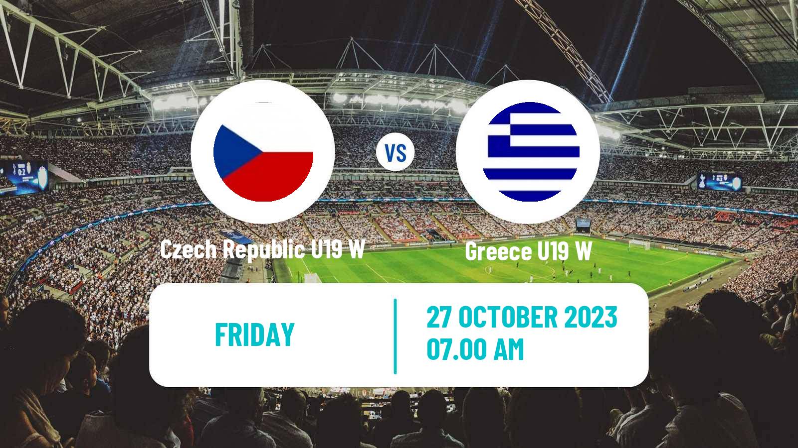 Soccer UEFA Euro U19 Women Czech Republic U19 W - Greece U19 W