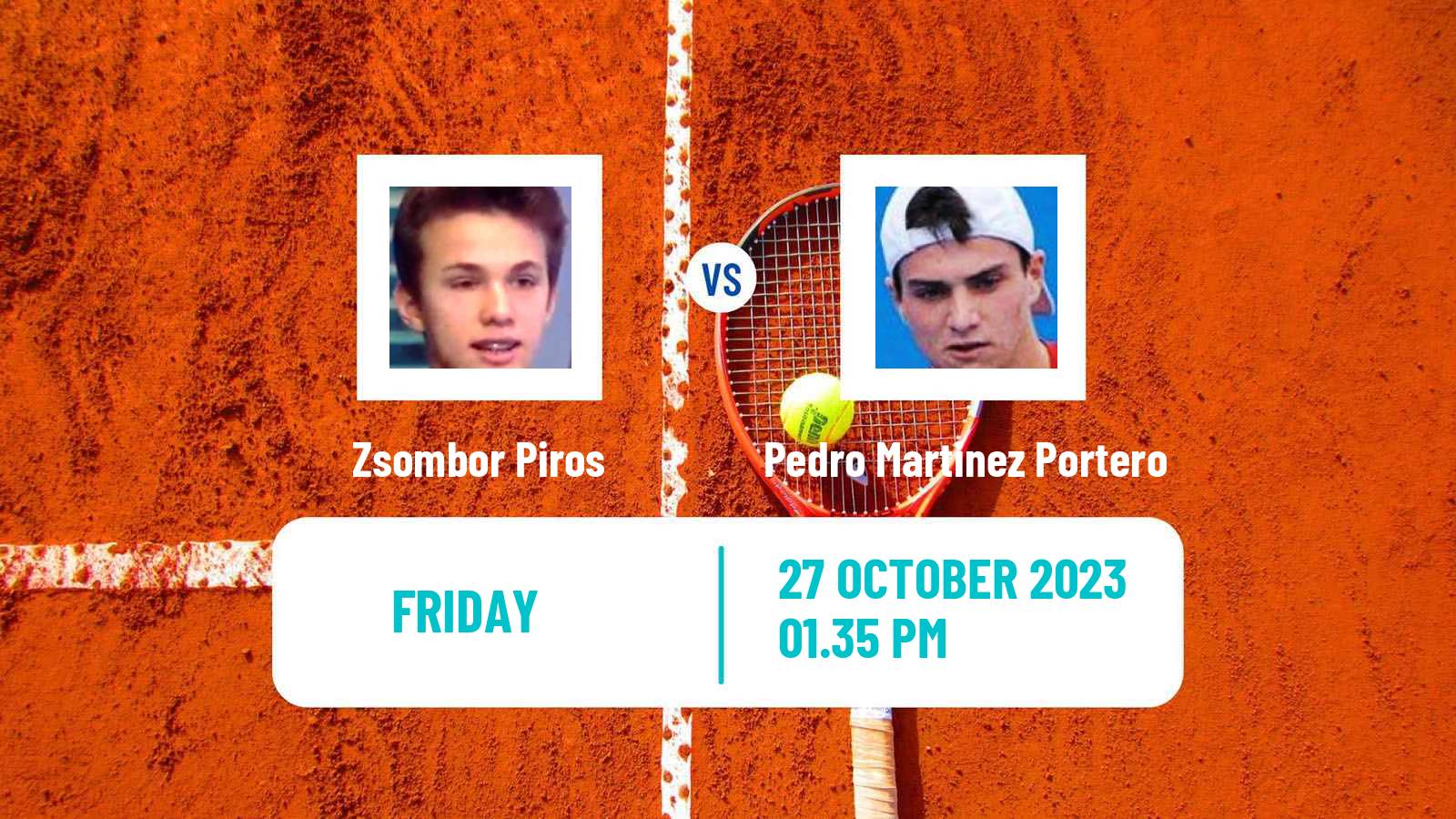 Tennis Brest Challenger Men Zsombor Piros - Pedro Martinez Portero