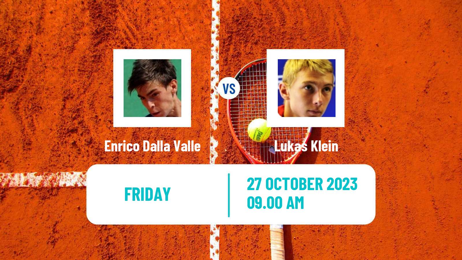 Tennis Ortisei Challenger Men Enrico Dalla Valle - Lukas Klein