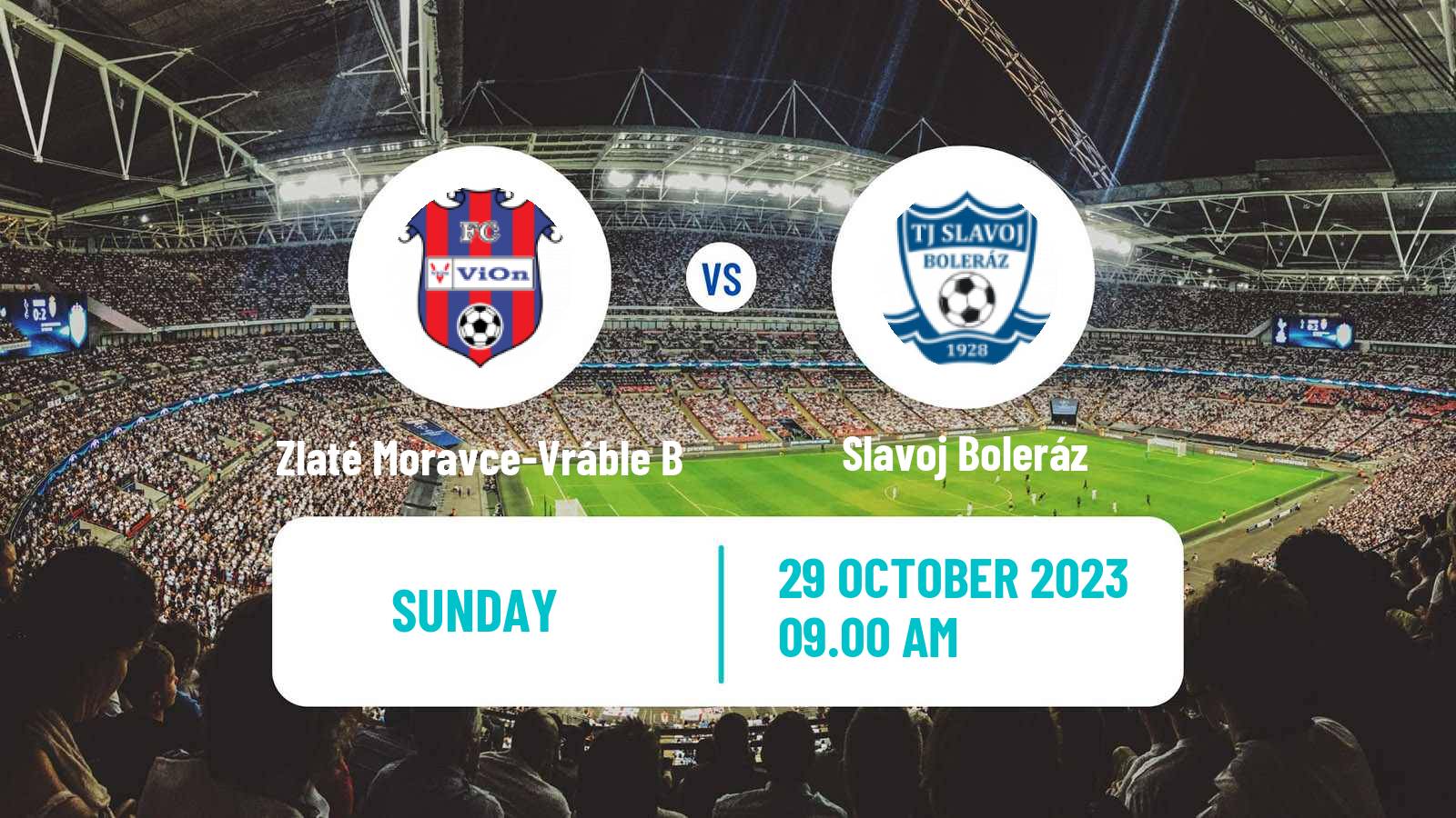 Soccer Slovak 4 Liga West Zlaté Moravce-Vráble B - Slavoj Boleráz