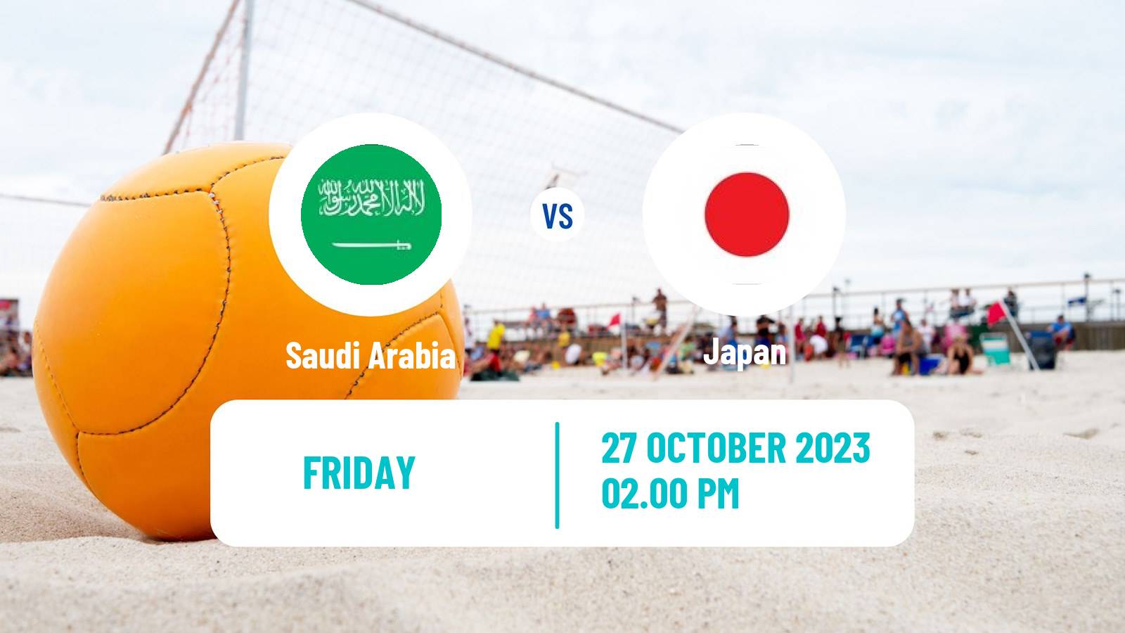 Beach soccer Neom Cup Saudi Arabia - Japan