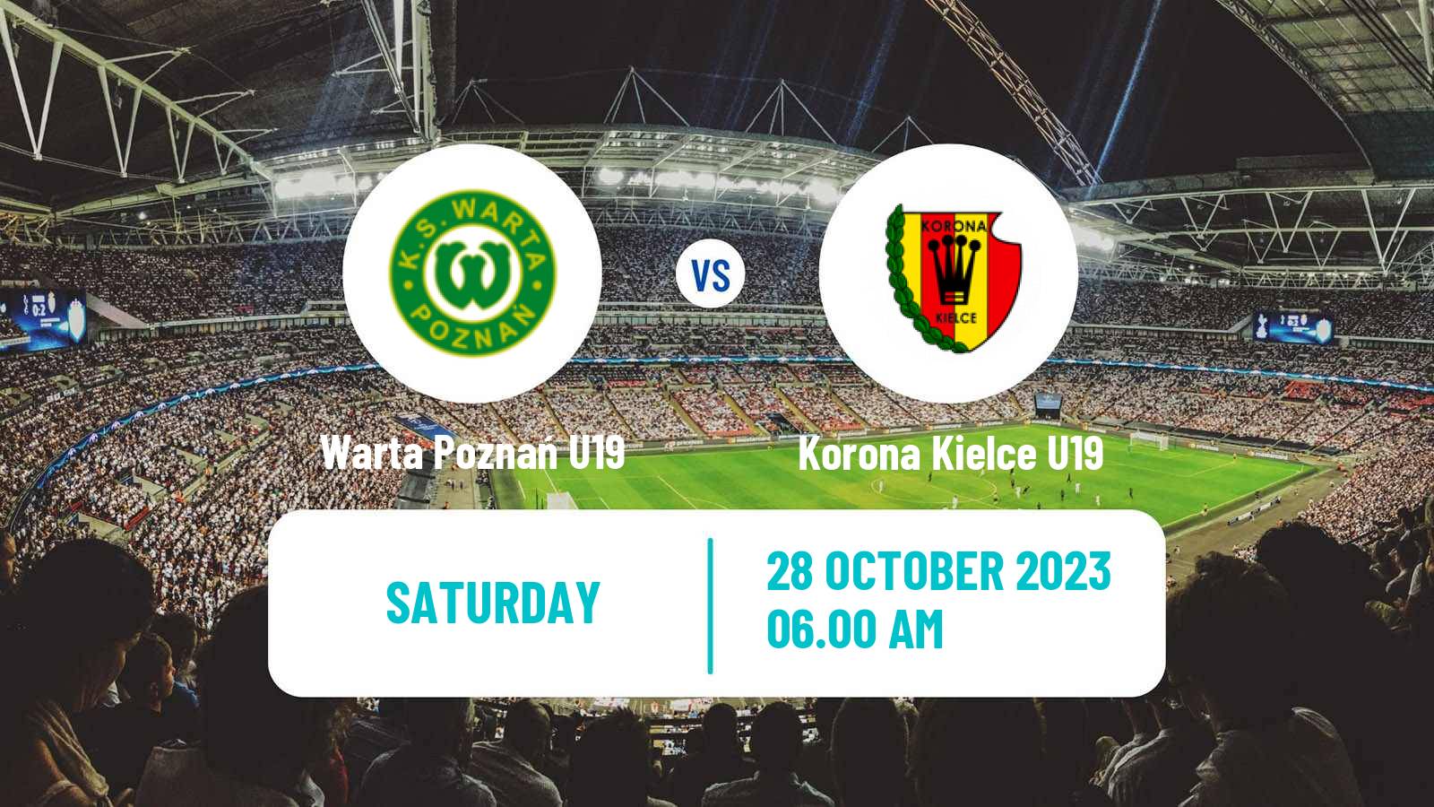 Soccer Polish Central Youth League Warta Poznań U19 - Korona Kielce U19