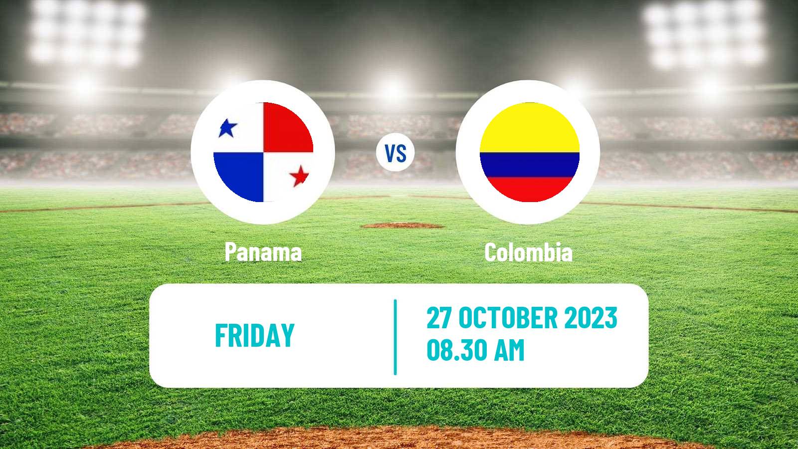 Baseball Pan American Games Baseball Panama - Colombia