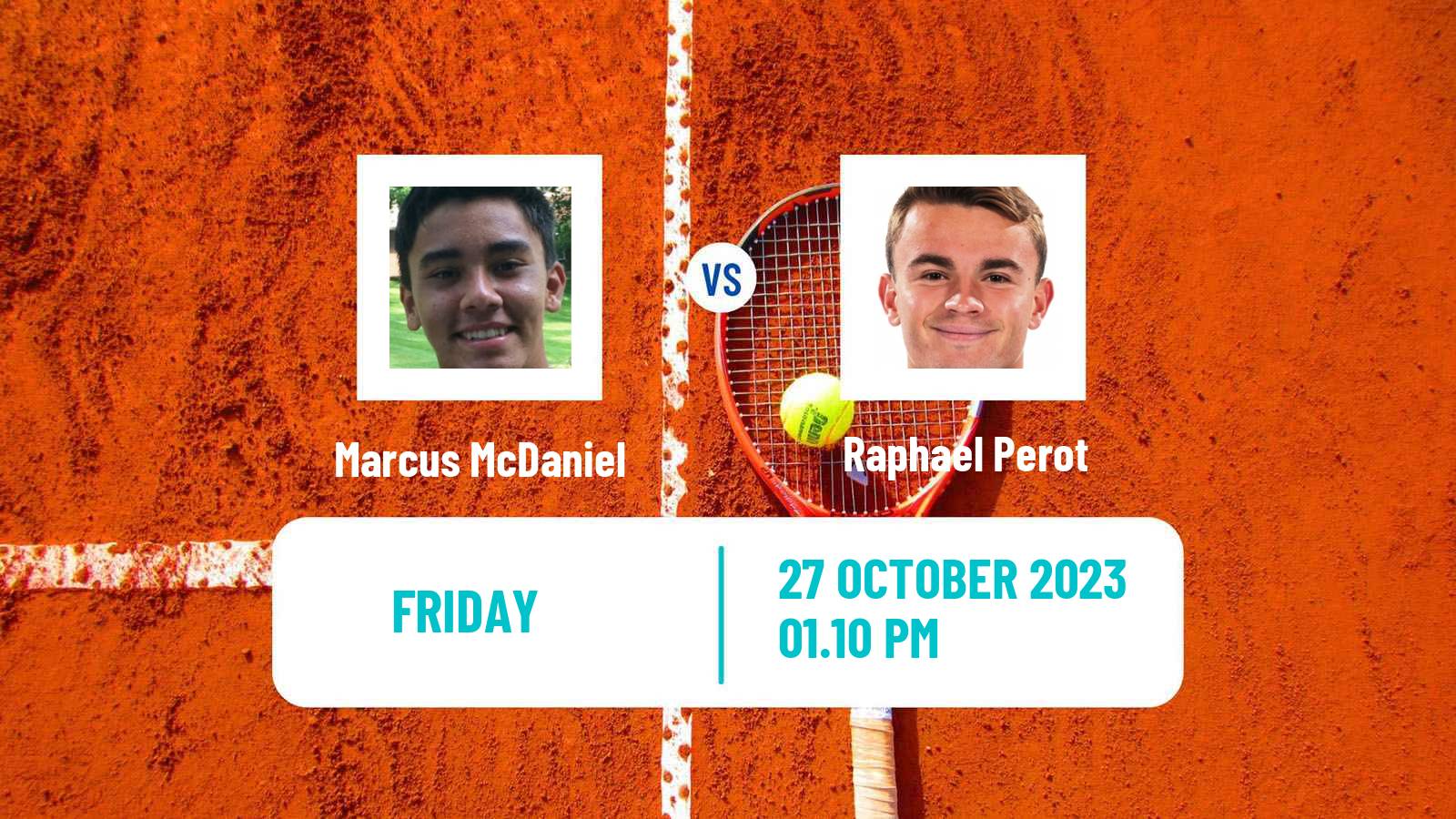 Tennis ITF M25 Harlingen Tx Men Marcus McDaniel - Raphael Perot