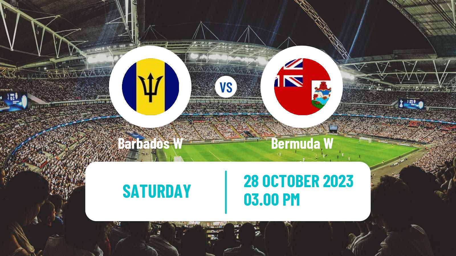 Soccer Gold Cup Women Barbados W - Bermuda W