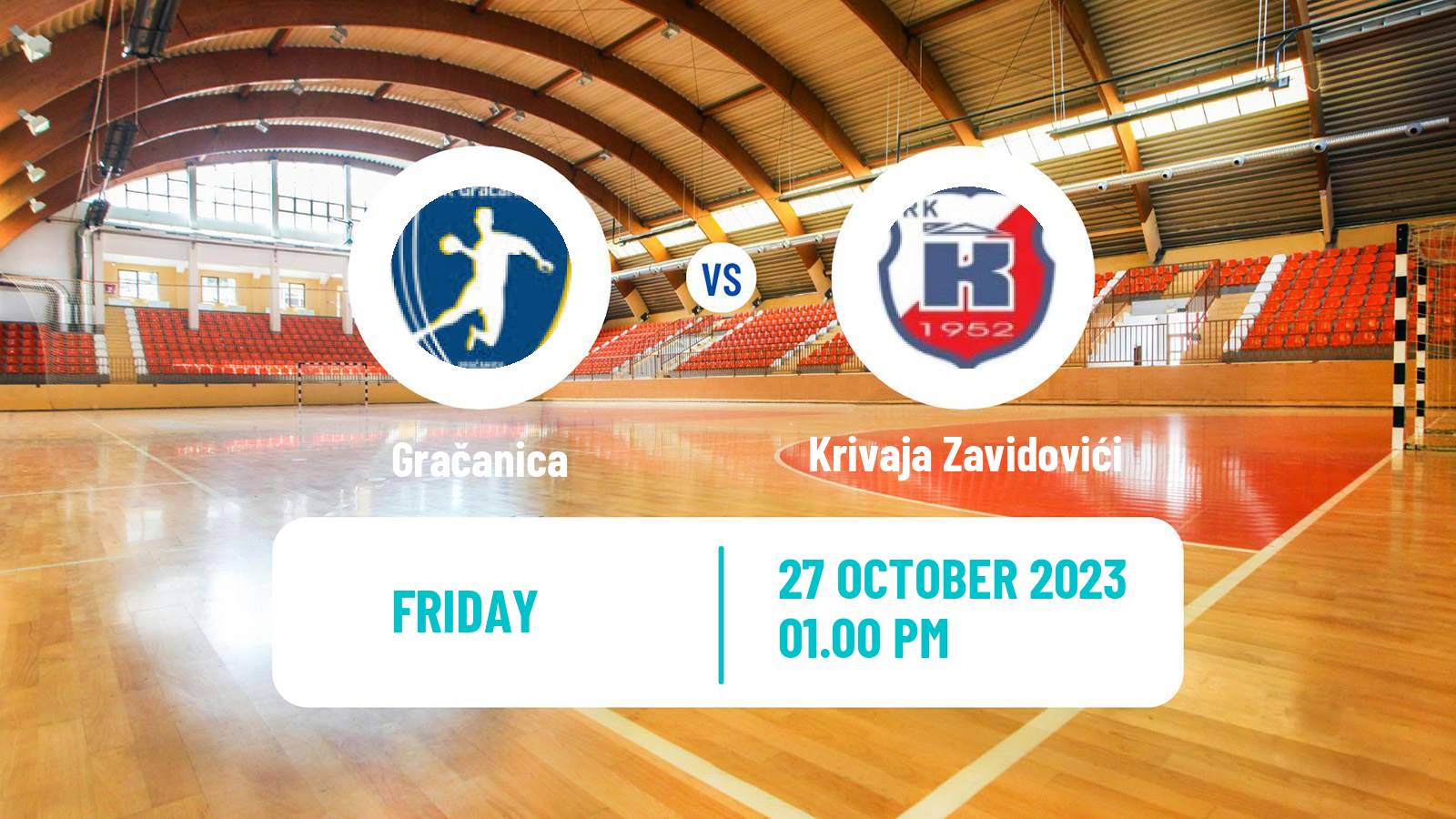 Handball Bosnian Premijer Liga Handball Gračanica - Krivaja Zavidovići