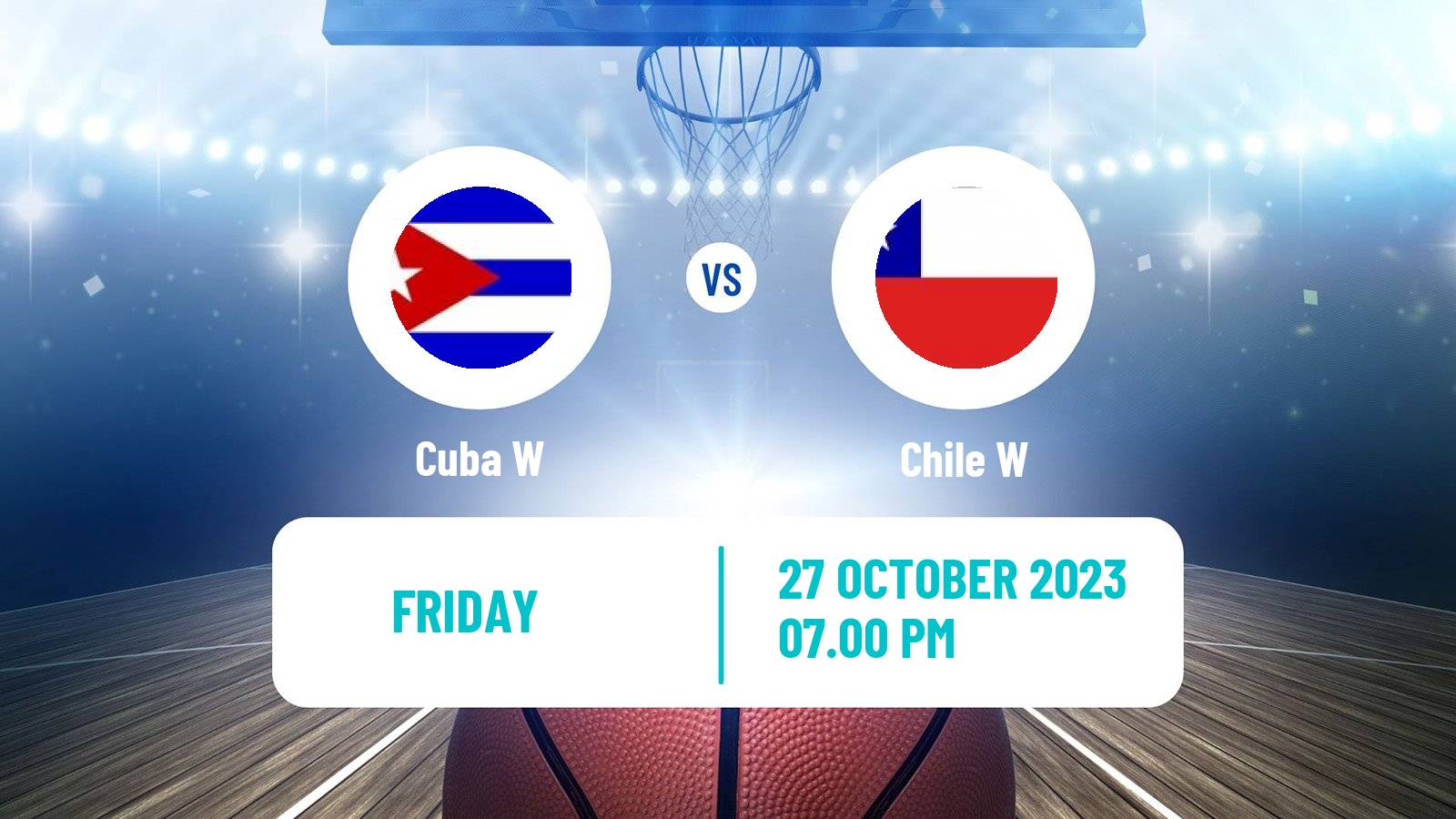 Basketball Pan American Games Basketball Women Cuba W - Chile W
