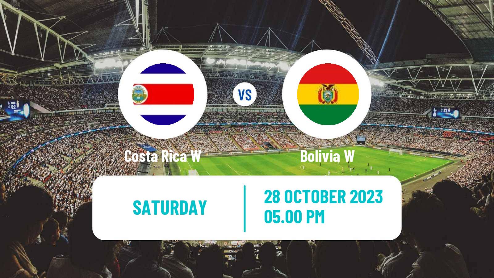 Soccer Pan American Games Football Women Costa Rica W - Bolivia W