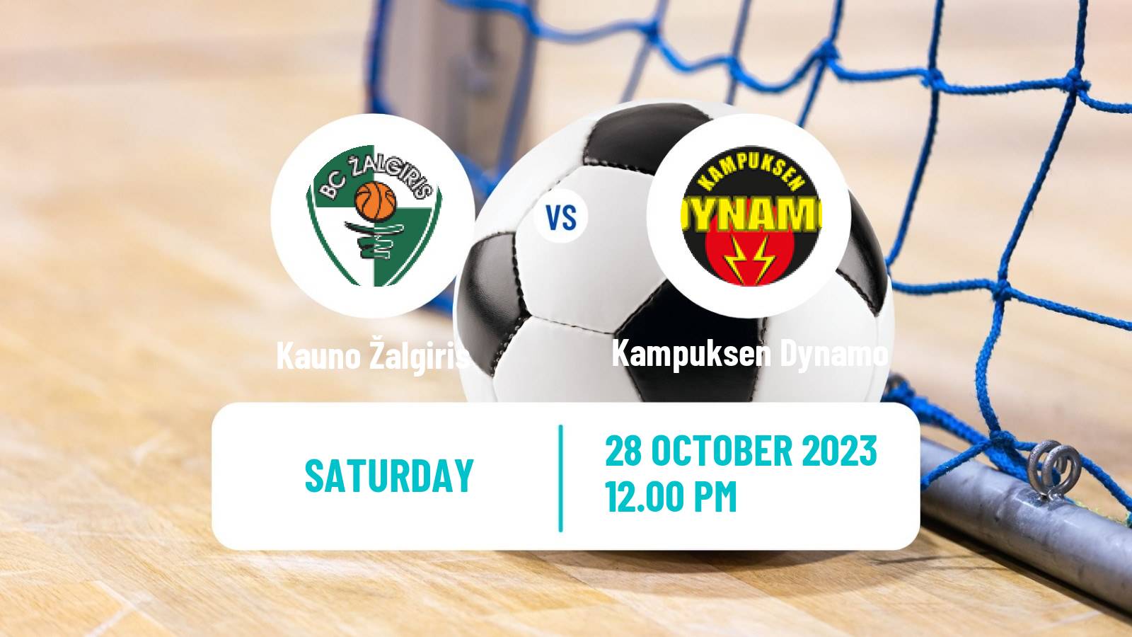 Futsal UEFA Futsal Champions League Kauno Žalgiris - Kampuksen Dynamo