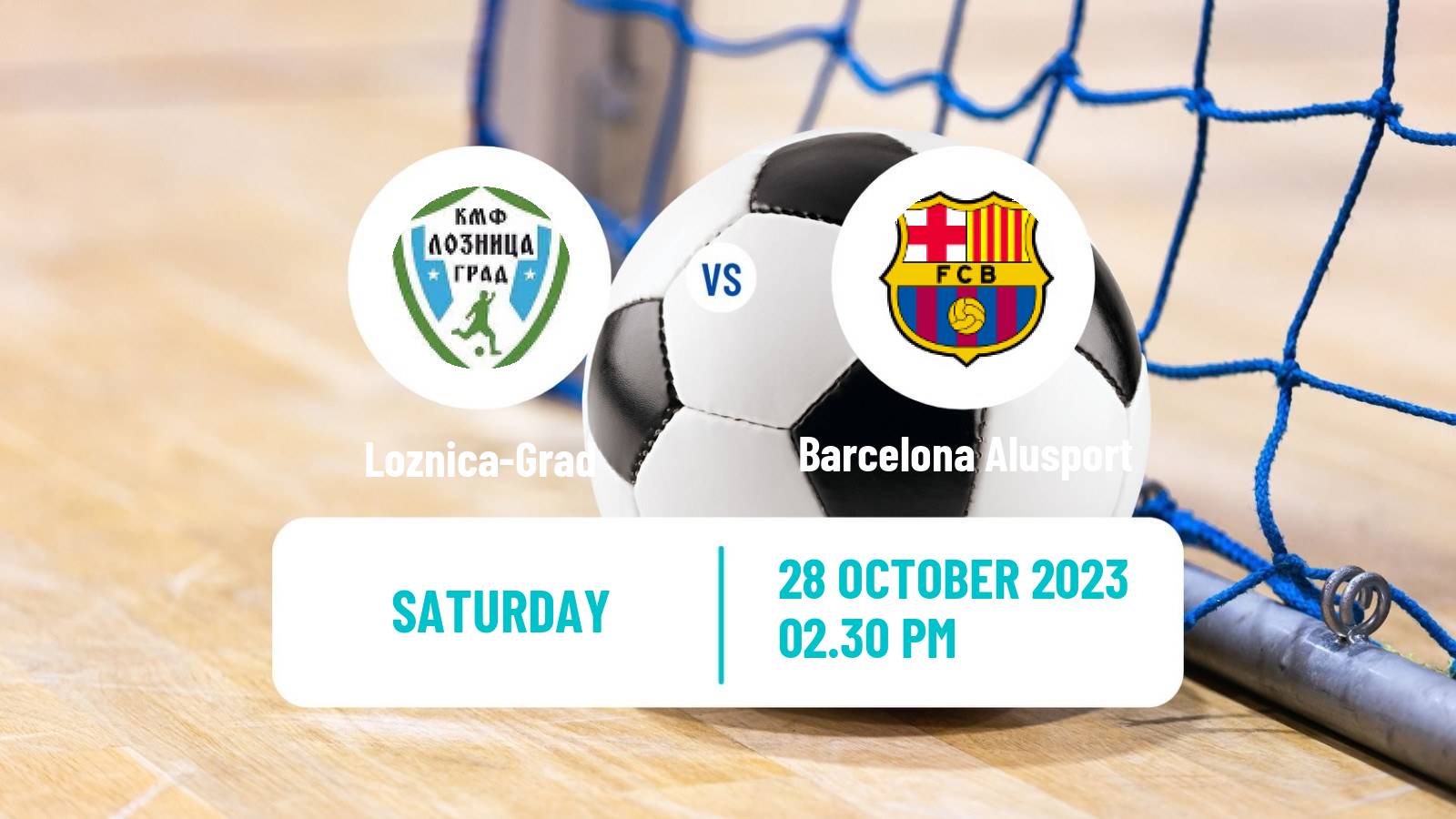 Futsal UEFA Futsal Champions League Loznica-Grad - Barcelona Alusport