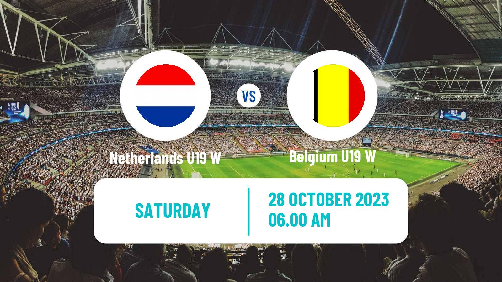 Soccer UEFA Euro U19 Women Netherlands U19 W - Belgium U19 W