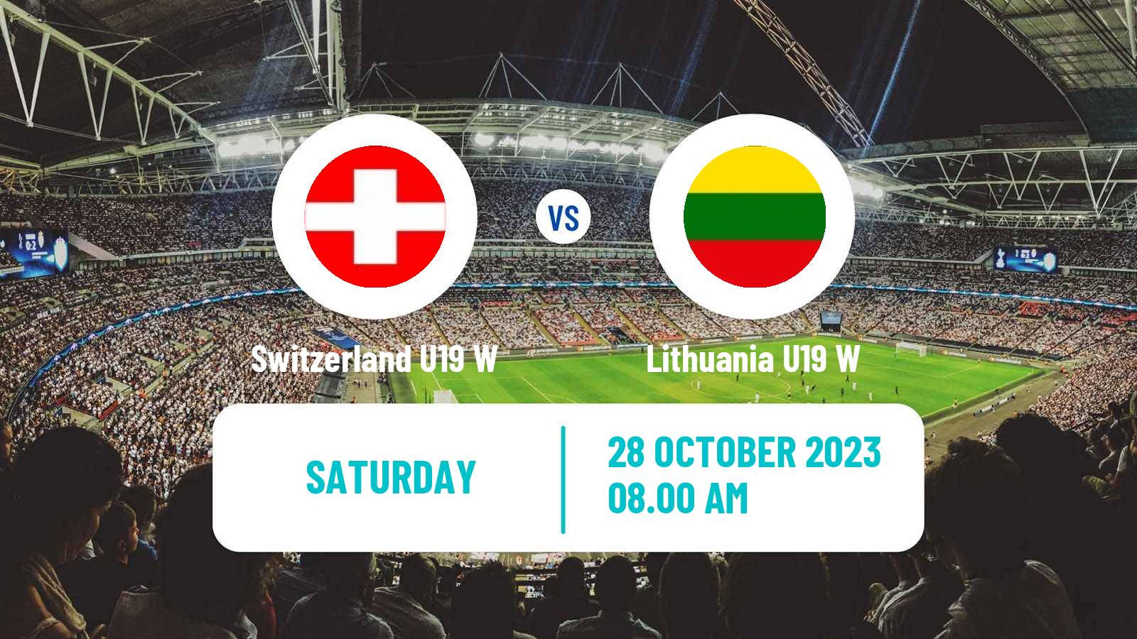 Soccer UEFA Euro U19 Women Switzerland U19 W - Lithuania U19 W