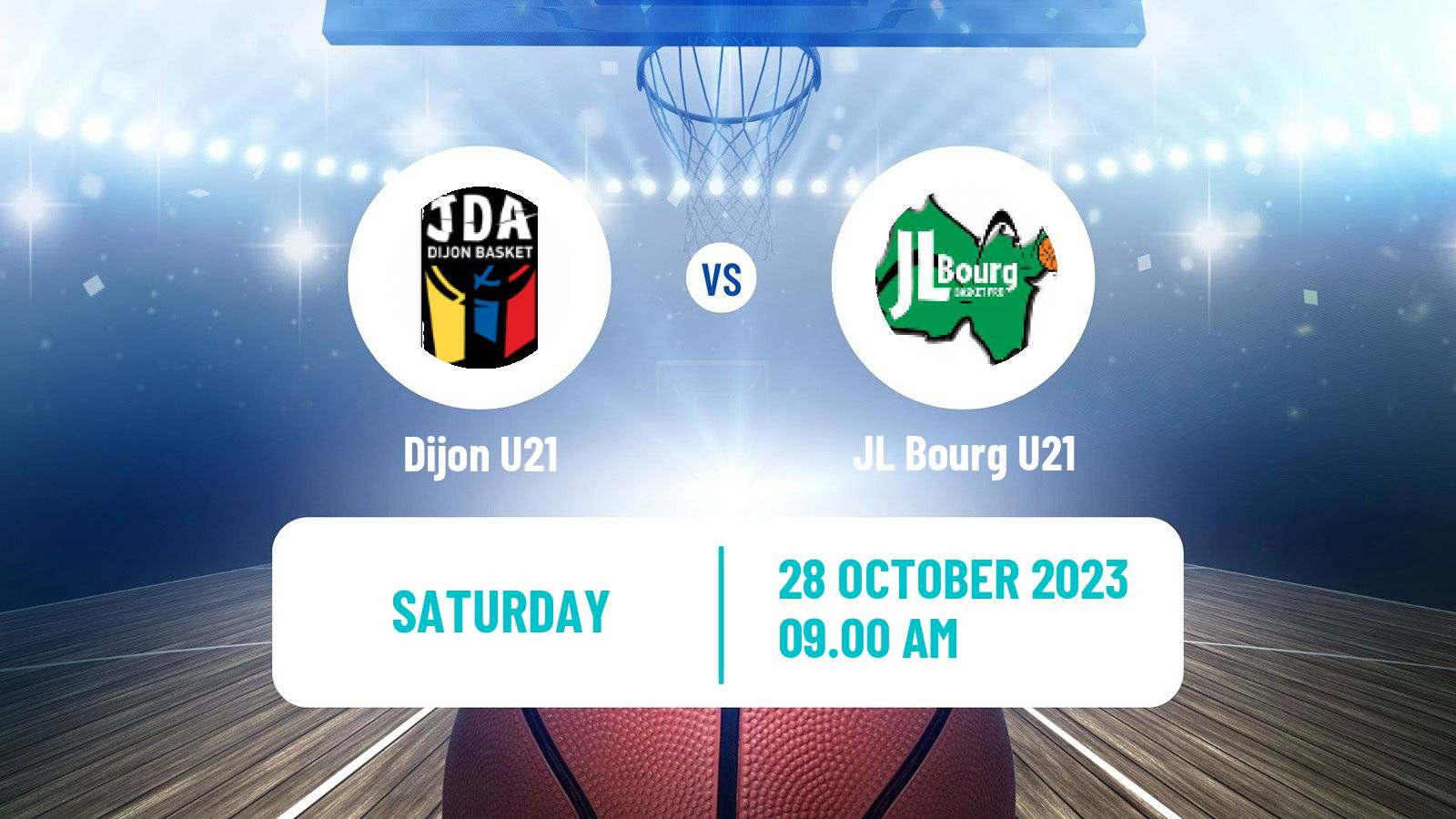 Basketball French Espoirs U21 Basketball Dijon U21 - JL Bourg U21