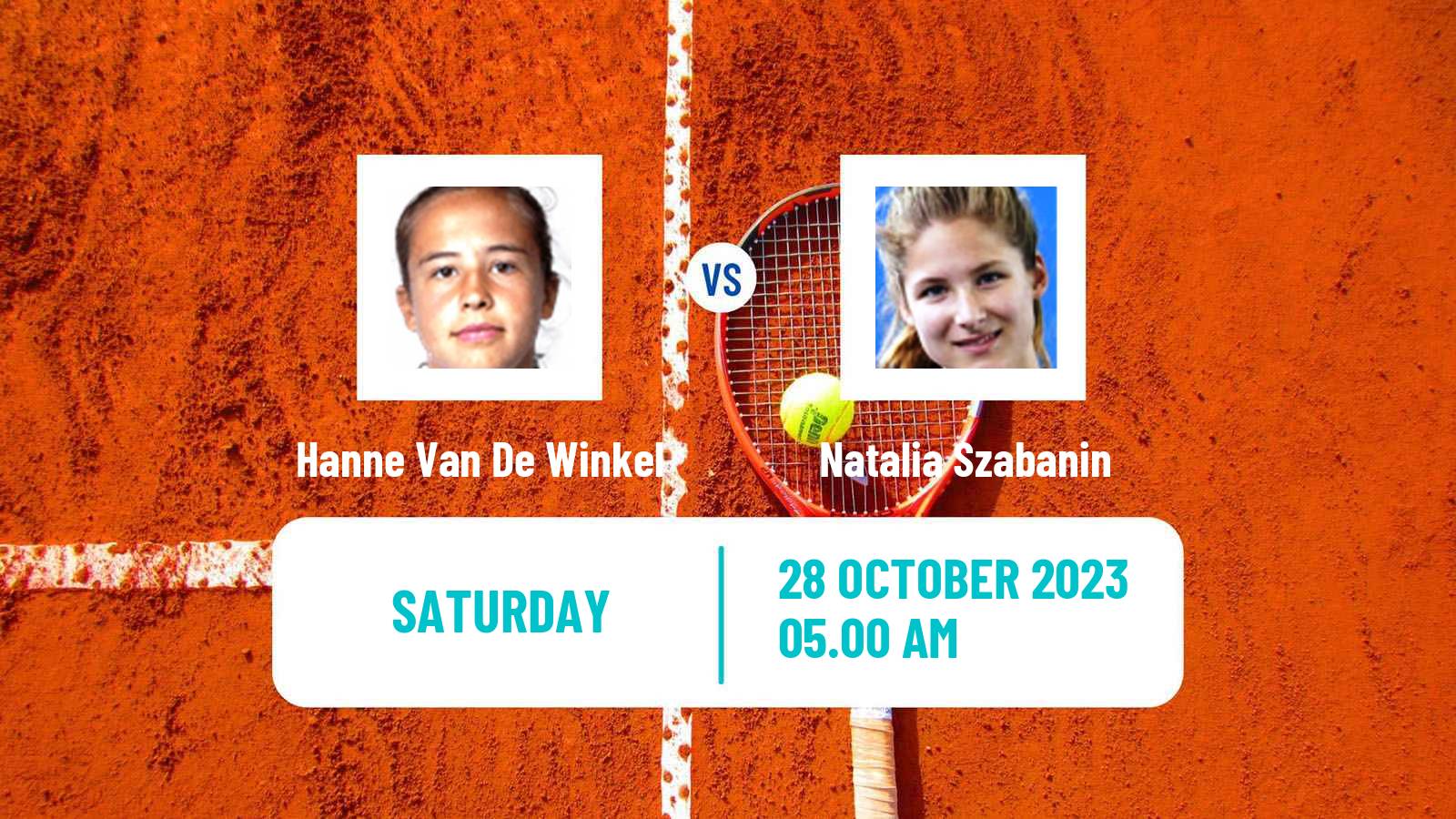 Tennis ITF W25 Loule Women Hanne Van De Winkel - Natalia Szabanin