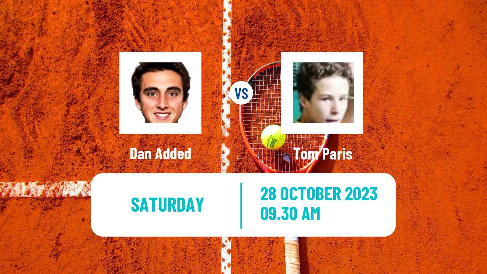 Tennis ITF M25 Sarreguemines Men Dan Added - Tom Paris