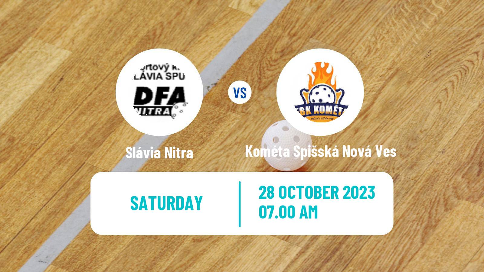 Floorball Slovak Extraliga Floorball Women Slávia Nitra - Kométa Spišská Nová Ves