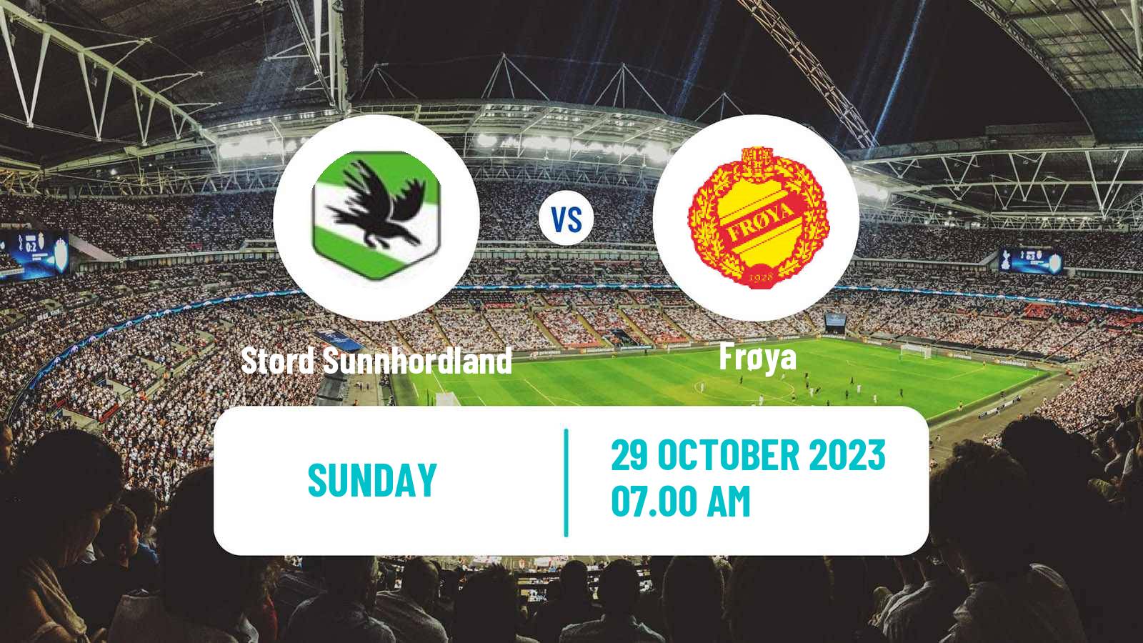Soccer Norwegian Division 3 - Group 3 Stord Sunnhordland - Frøya