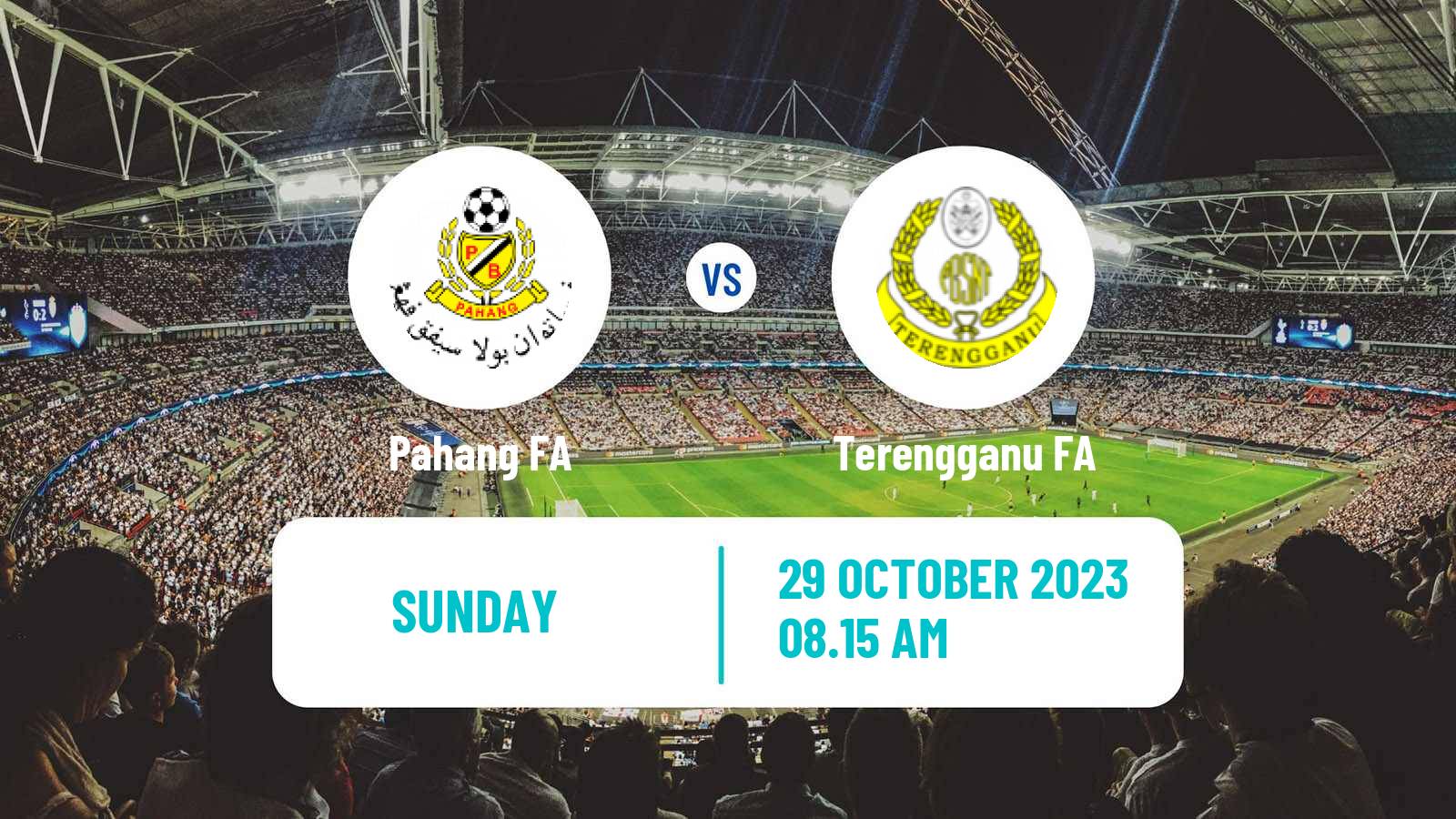 Soccer Malaysian Super League Pahang - Terengganu FA