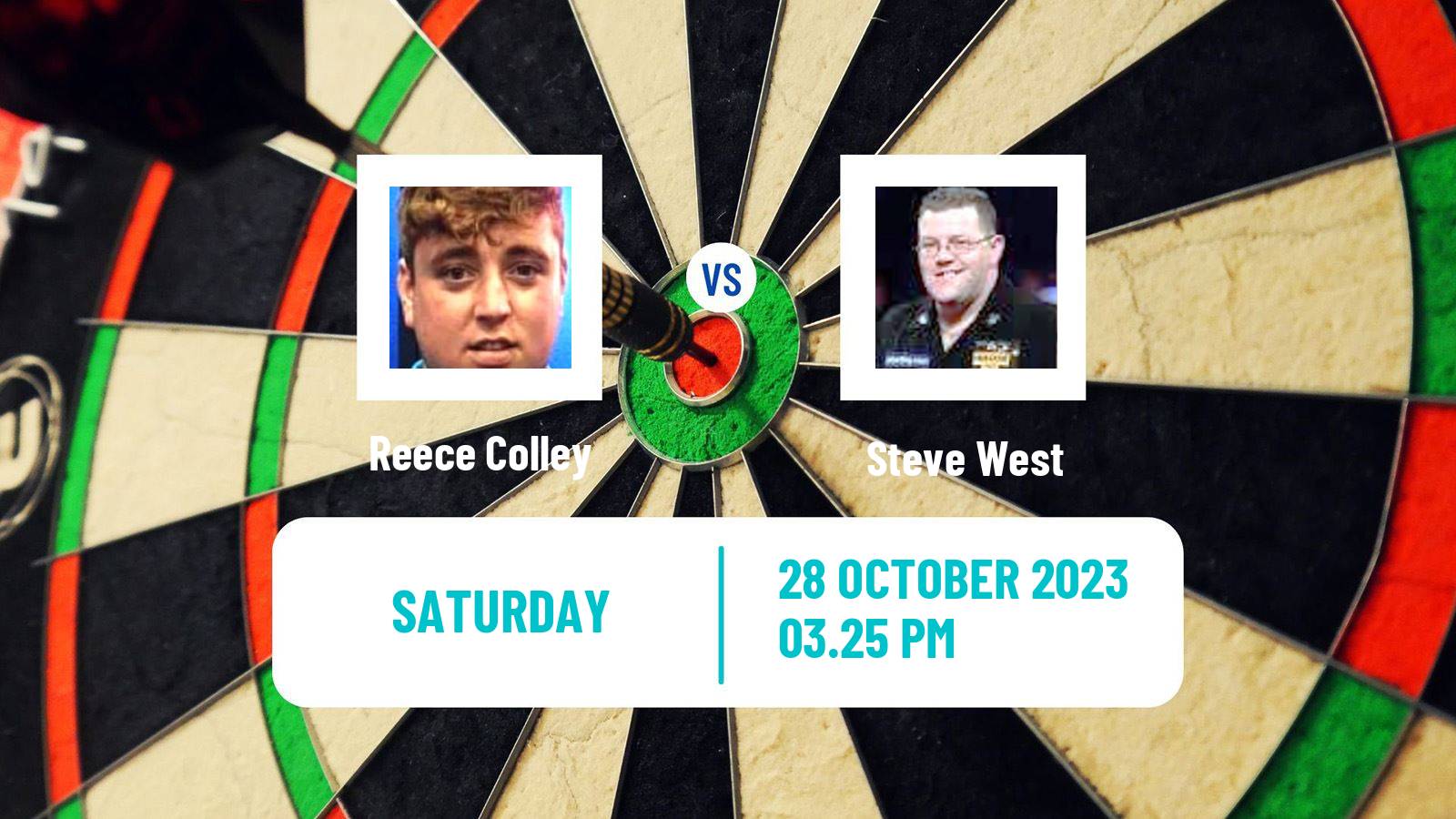 Darts Modus Super Series Reece Colley - Steve West