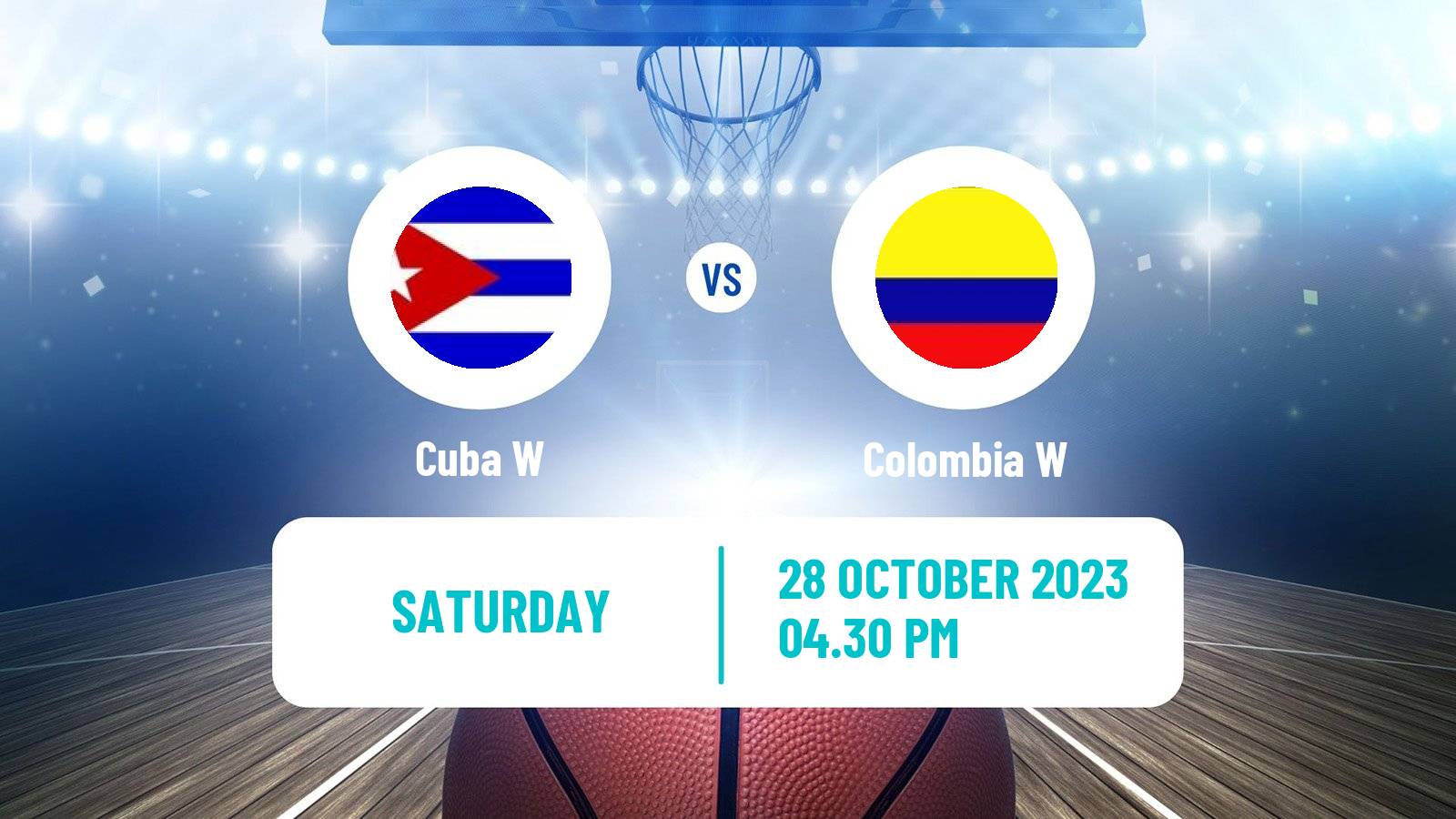 Basketball Pan American Games Basketball Women Cuba W - Colombia W