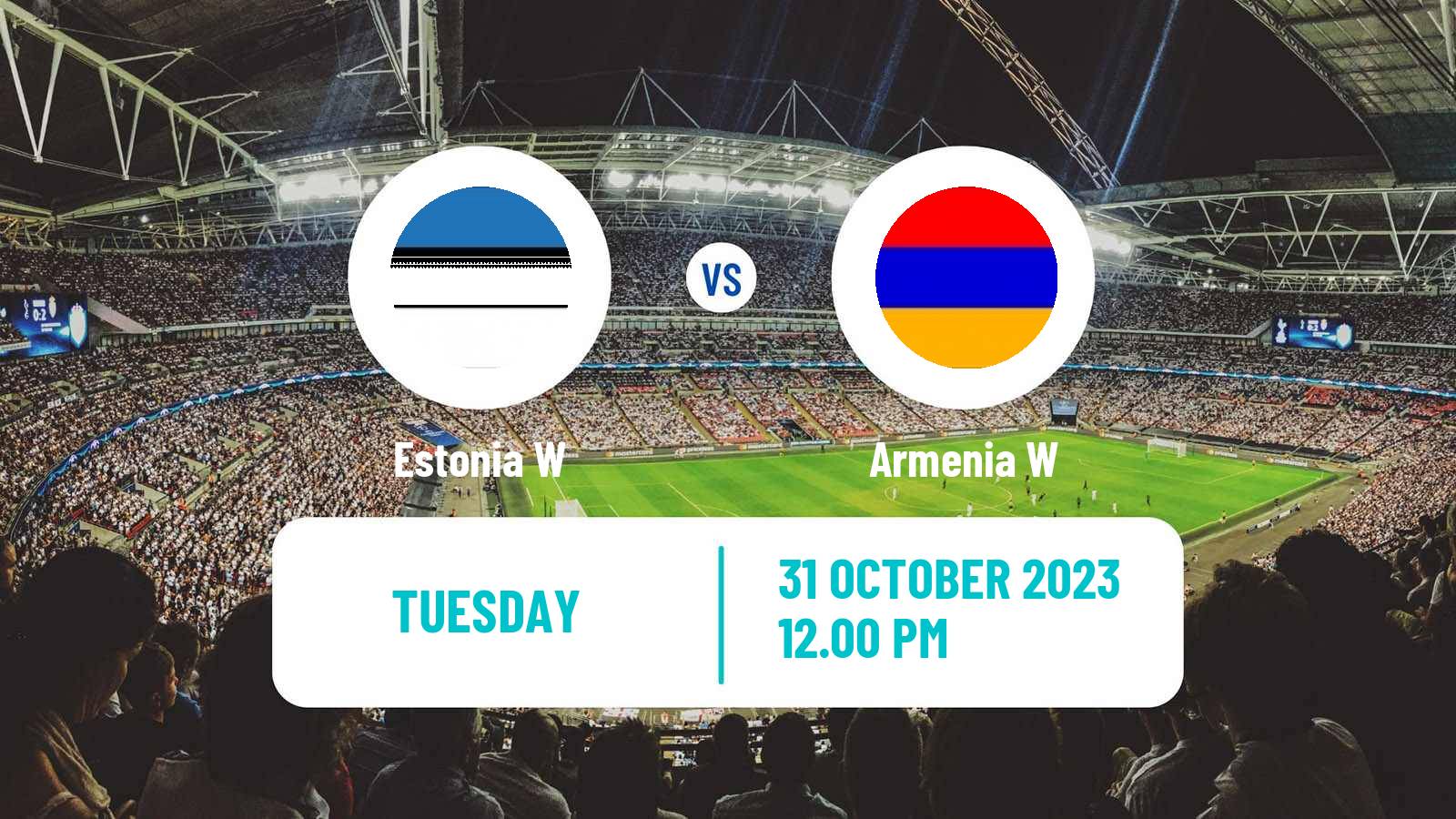 Soccer UEFA Nations League Women Estonia W - Armenia W