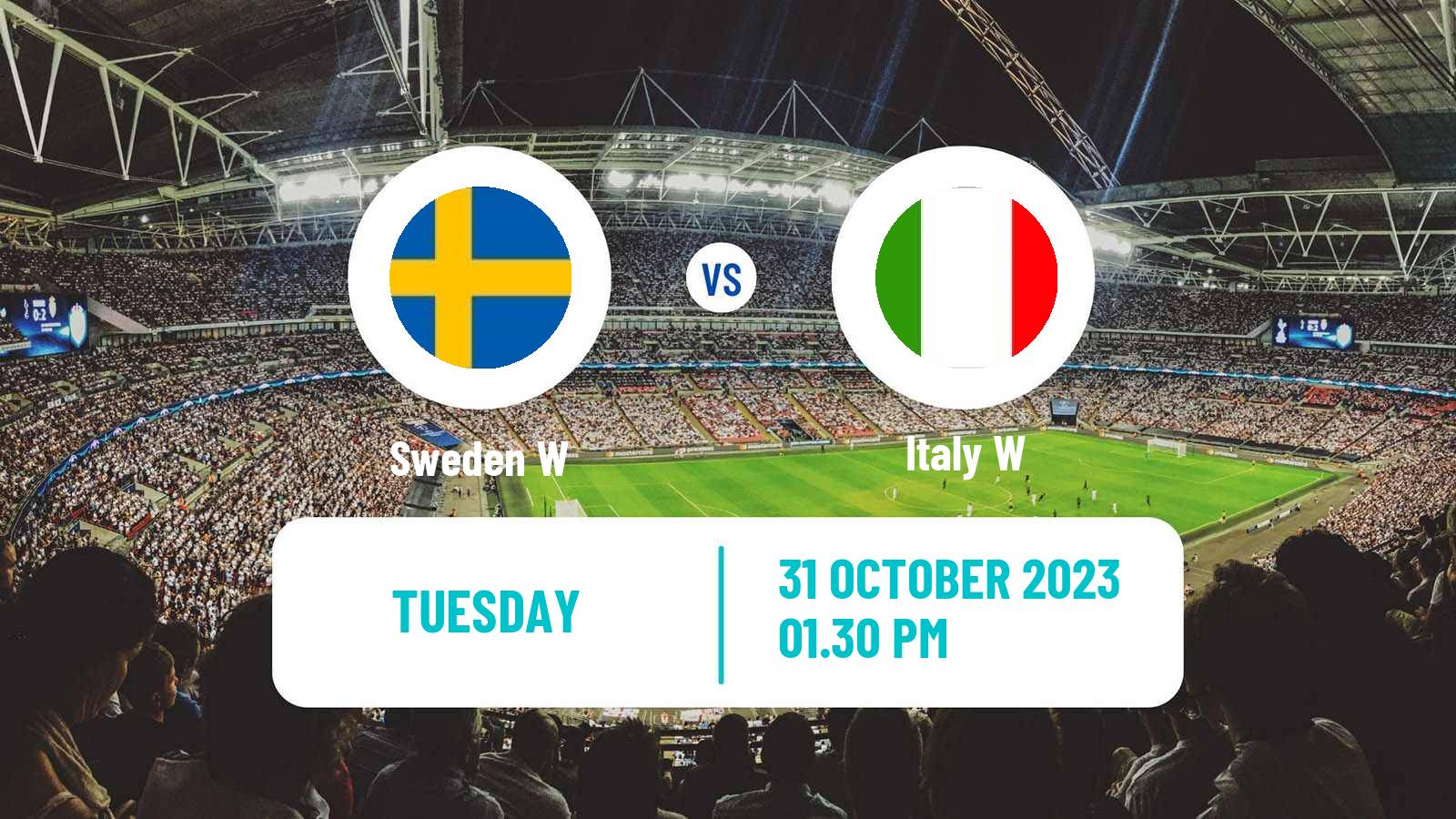 Soccer UEFA Nations League Women Sweden W - Italy W