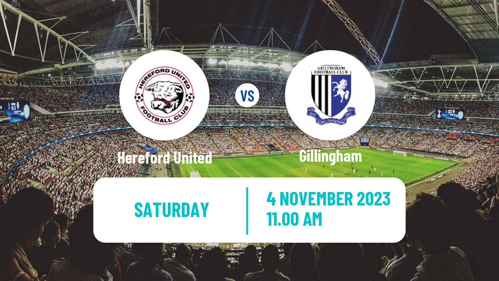 Soccer English FA Cup Hereford United - Gillingham