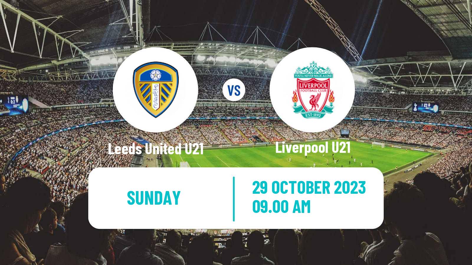 Soccer English Premier League 2 Leeds United U21 - Liverpool U21