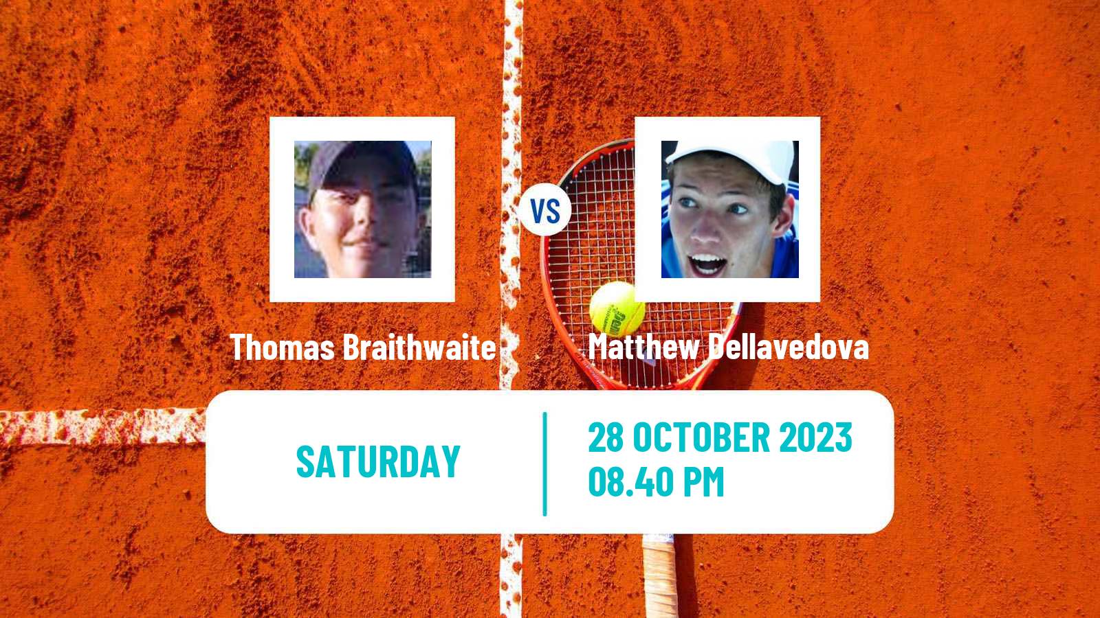 Tennis Sydney Challenger Men Thomas Braithwaite - Matthew Dellavedova