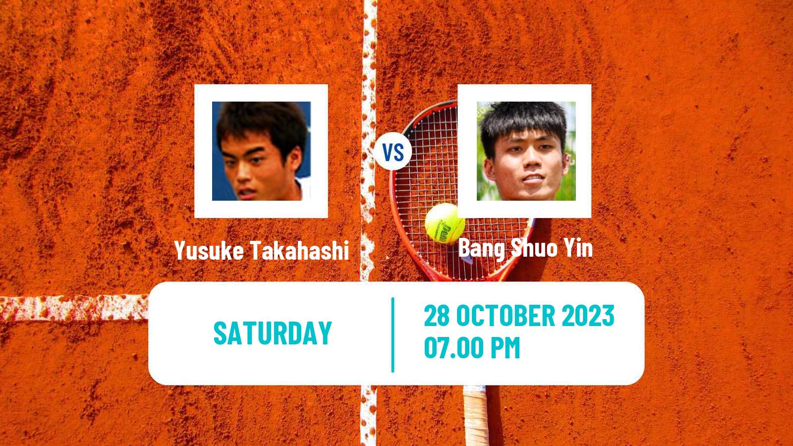 Tennis Sydney Challenger Men Yusuke Takahashi - Bang Shuo Yin