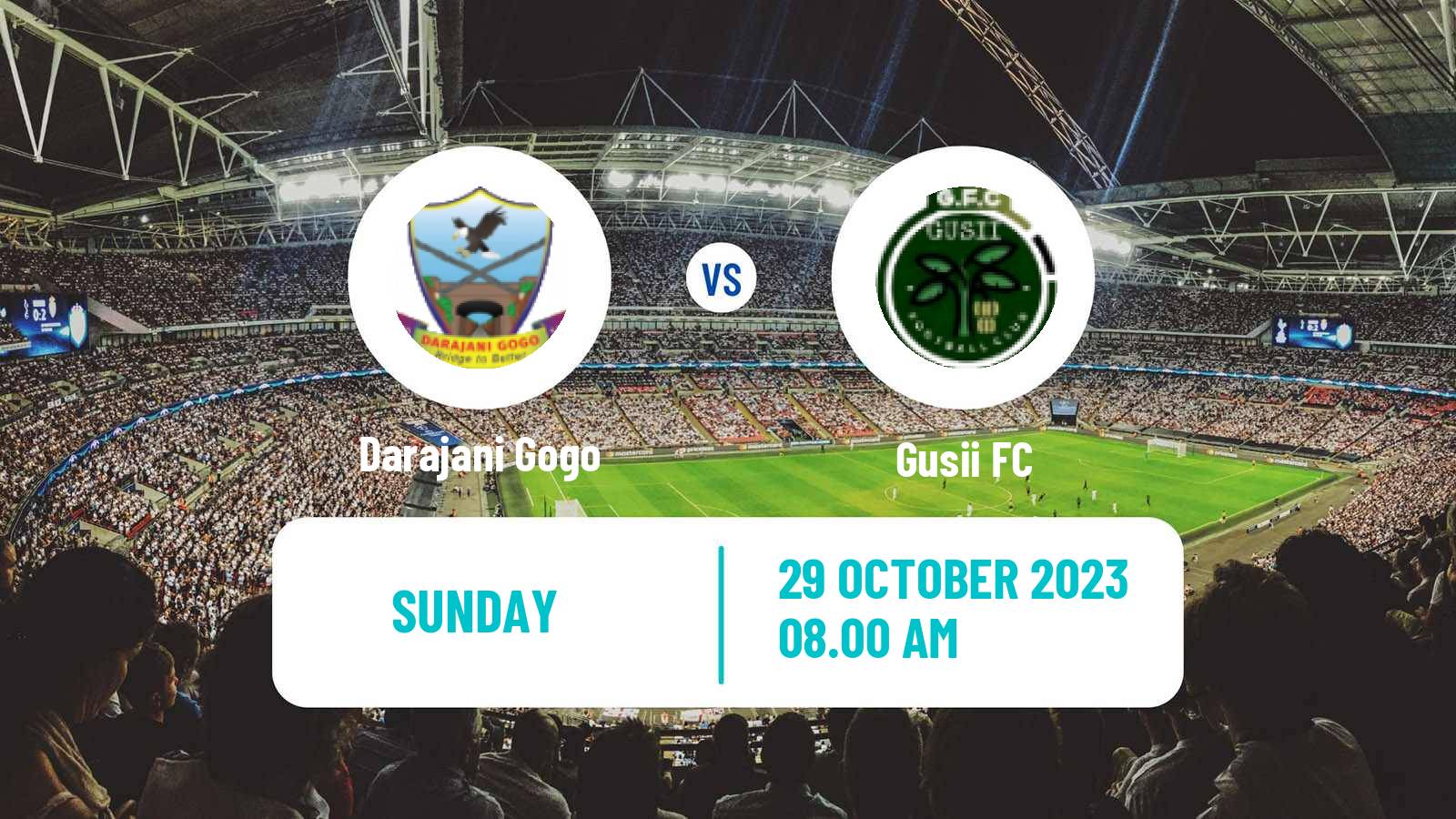 Soccer Kenyan Super League Darajani Gogo - Gusii