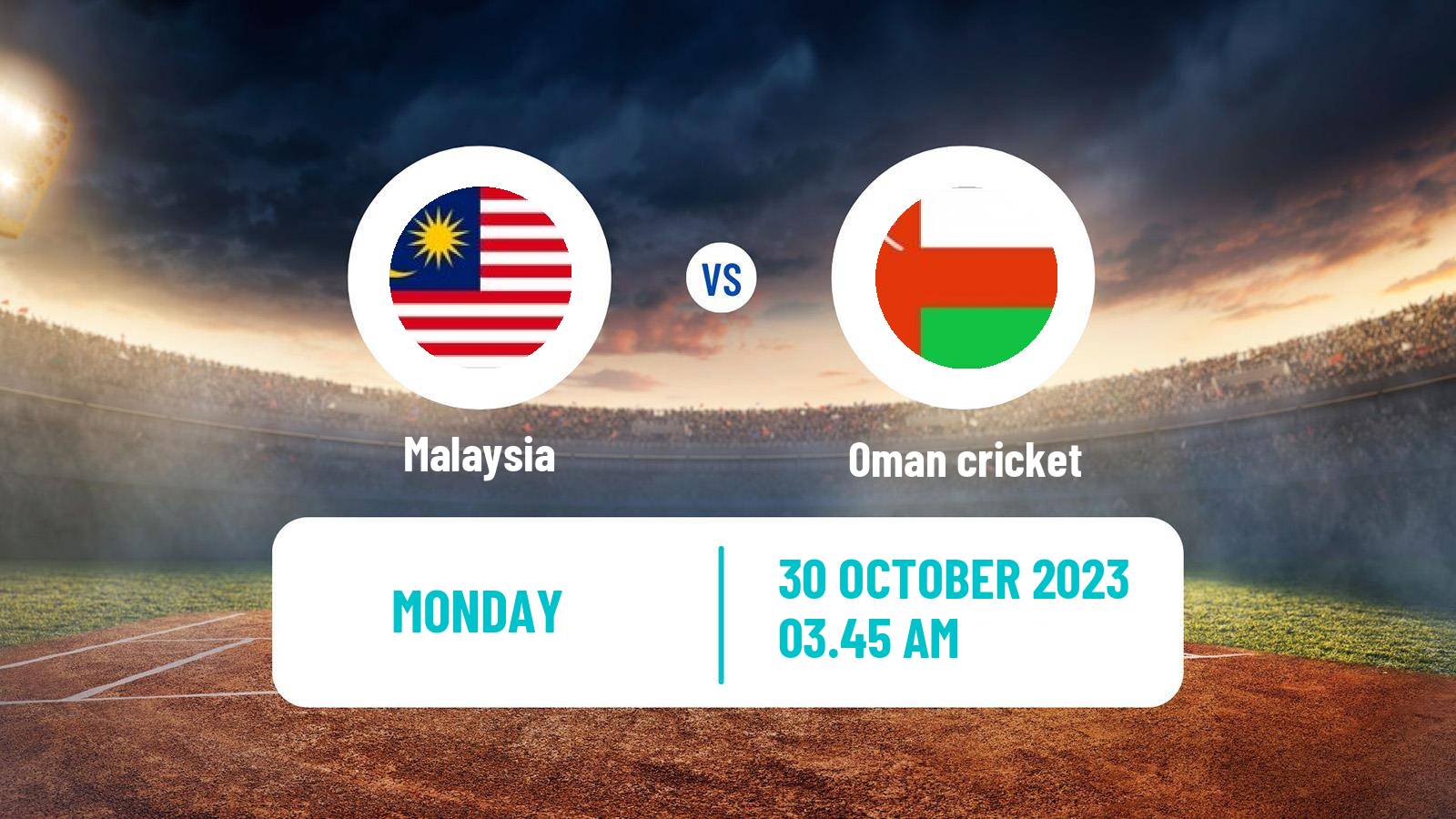 Cricket ICC World Twenty20 Malaysia - Oman