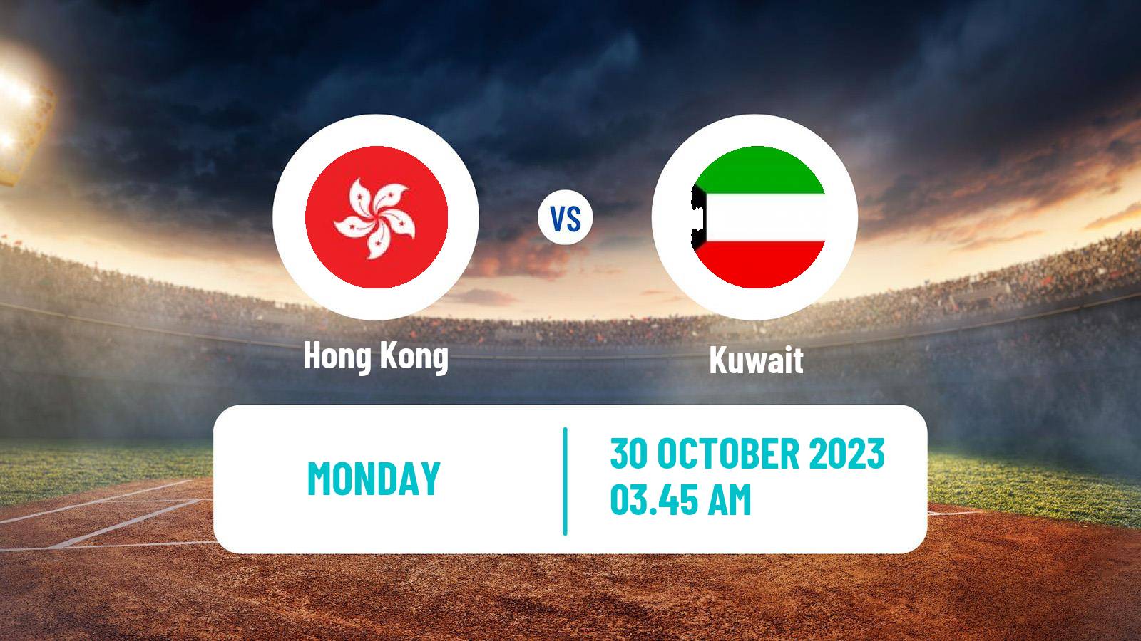 Cricket ICC World Twenty20 Hong Kong - Kuwait