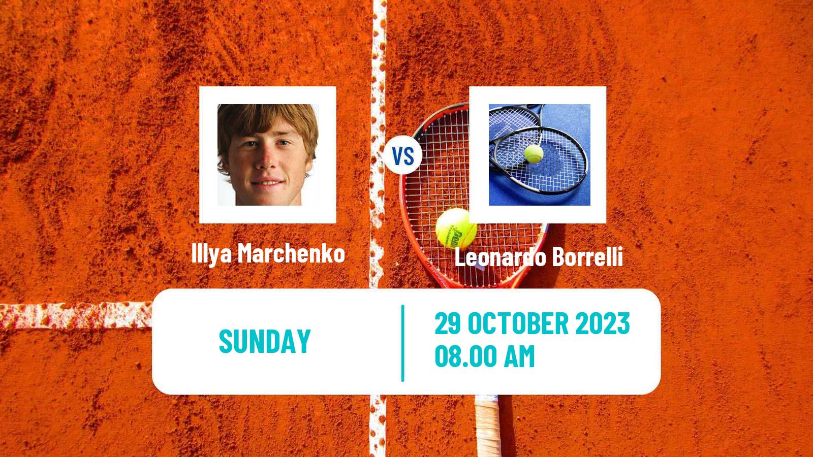 Tennis Bergamo Challenger Men Illya Marchenko - Leonardo Borrelli