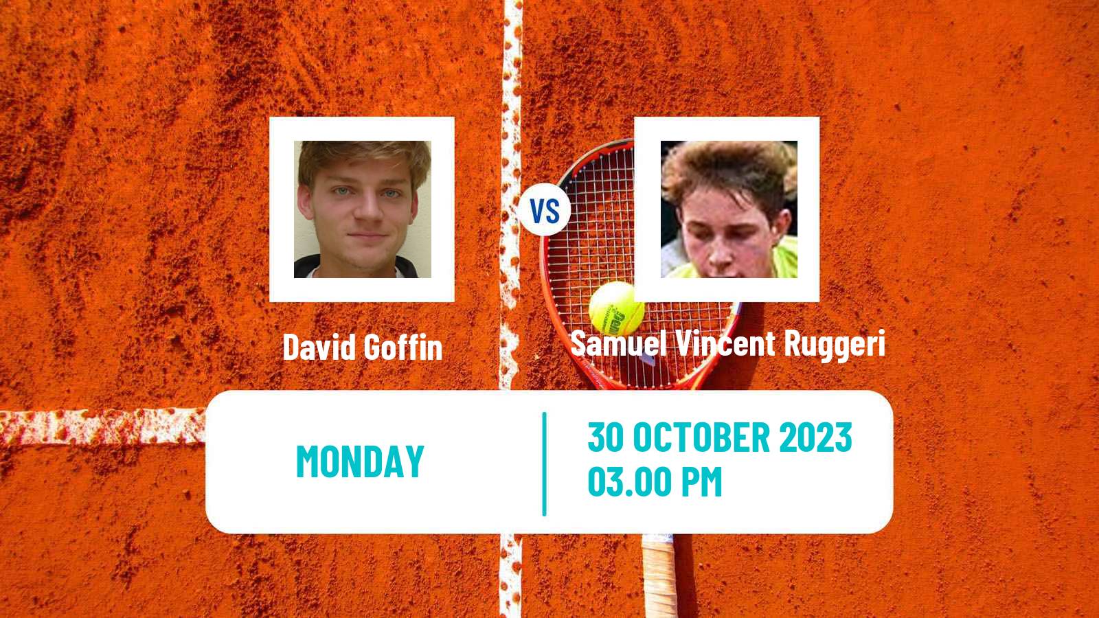 Tennis Bergamo Challenger Men David Goffin - Samuel Vincent Ruggeri