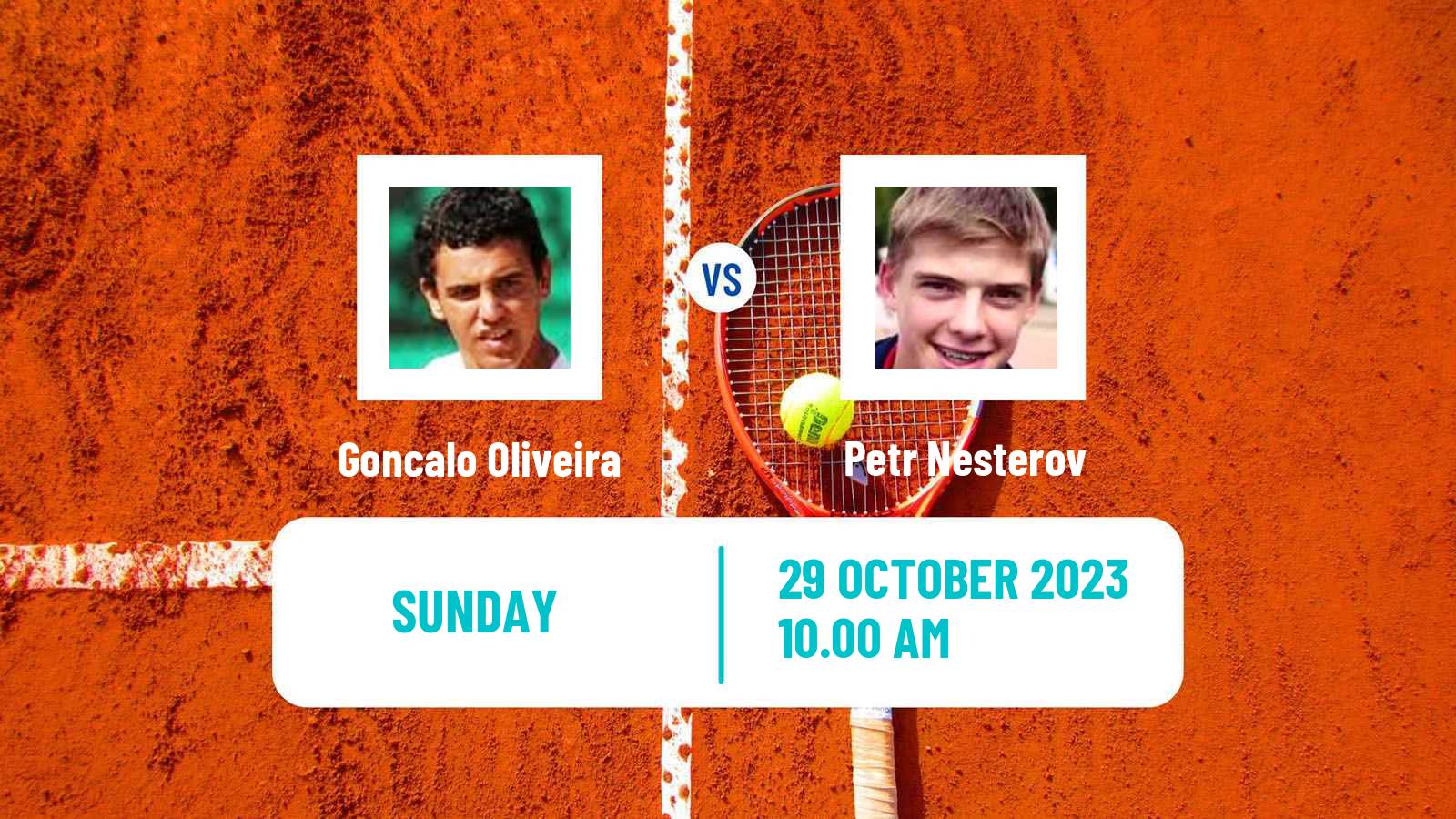 Tennis ITF M15 Al Zahra Men Goncalo Oliveira - Petr Nesterov