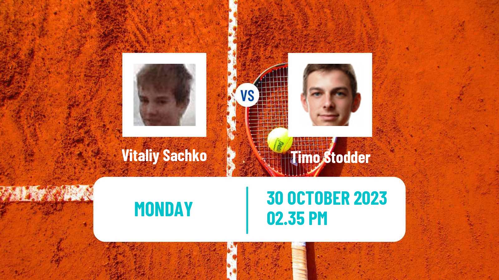 Tennis Ismaning Challenger Men Vitaliy Sachko - Timo Stodder