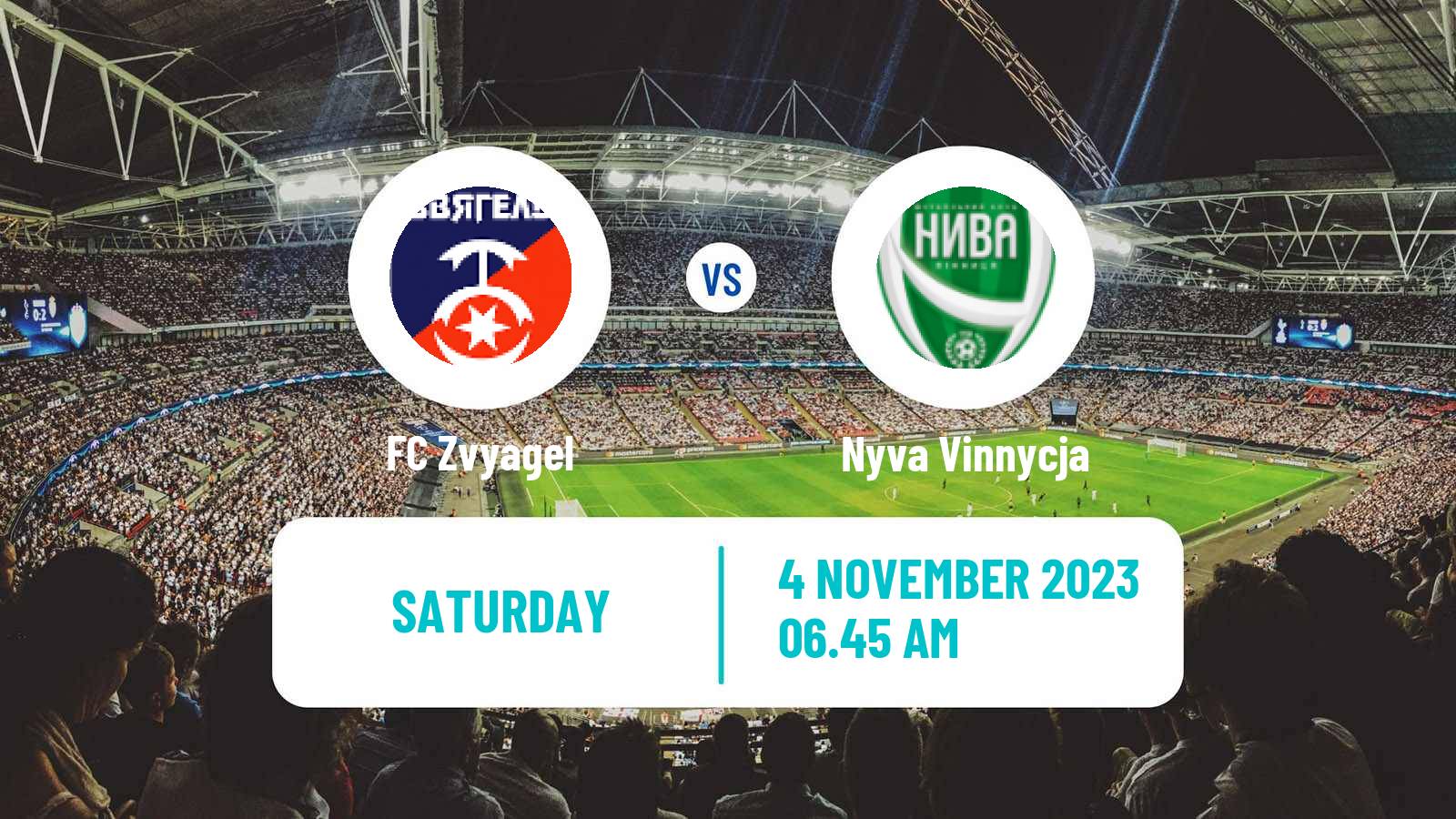 Soccer Ukrainian Druha Liga Zvyagel - Nyva Vinnycja