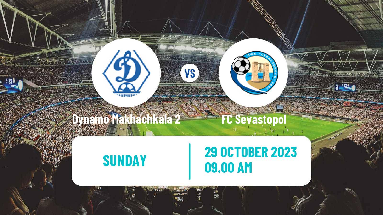 Soccer FNL 2 Division B Group 1 Dynamo Makhachkala 2 - FC Sevastopol