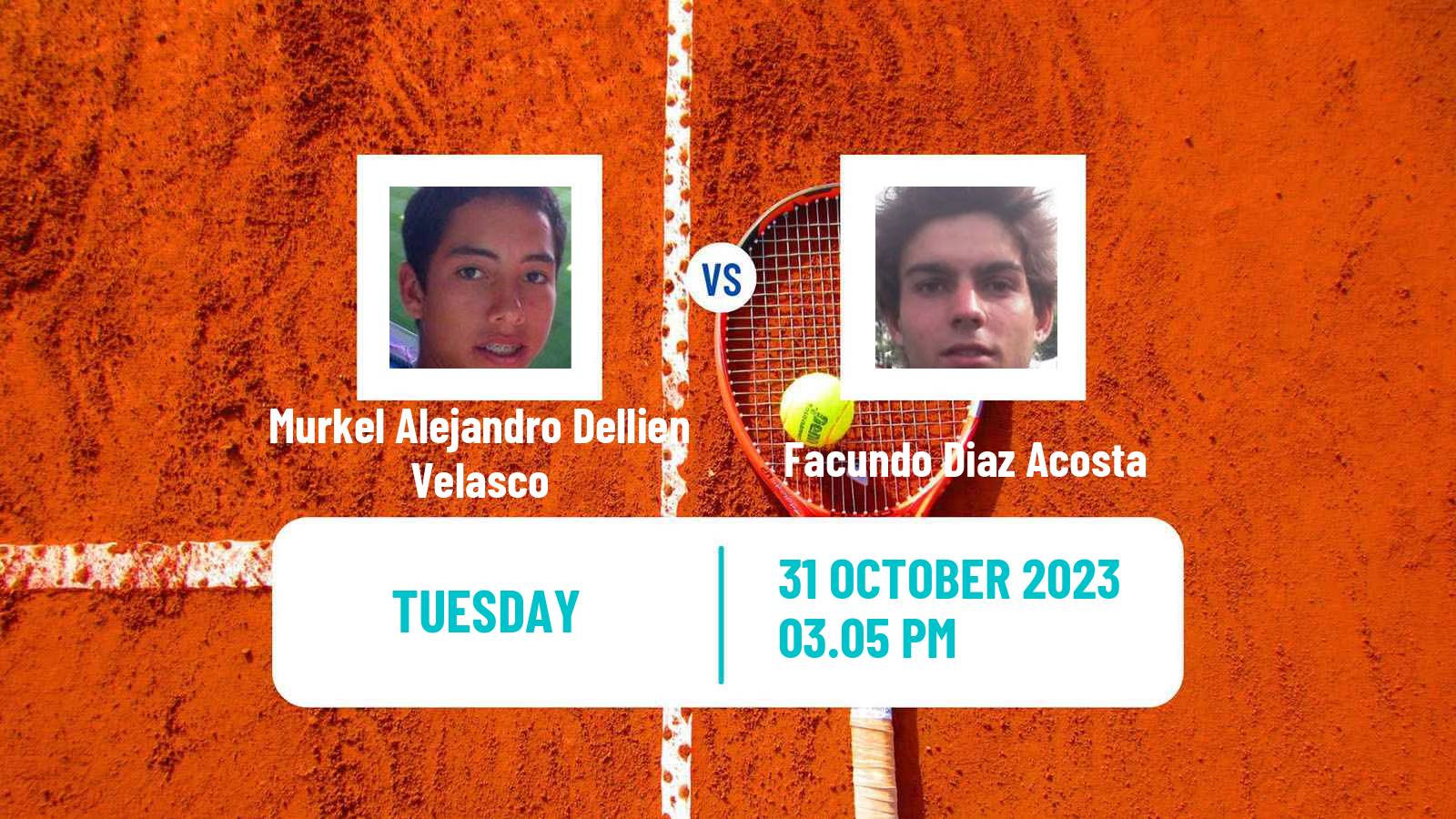 Tennis Guayaquil Challenger Men Murkel Alejandro Dellien Velasco - Facundo Diaz Acosta