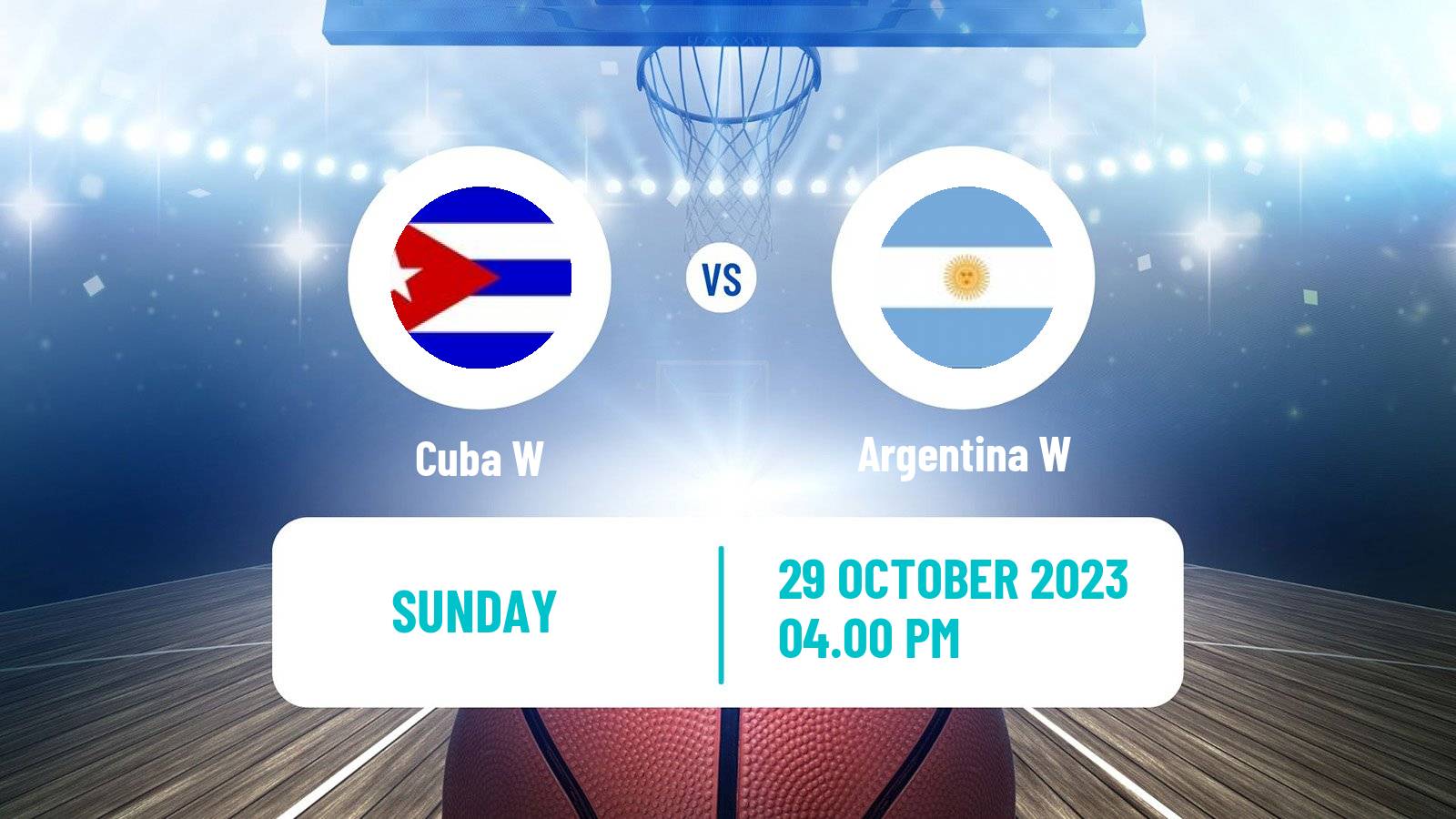 Basketball Pan American Games Basketball Women Cuba W - Argentina W